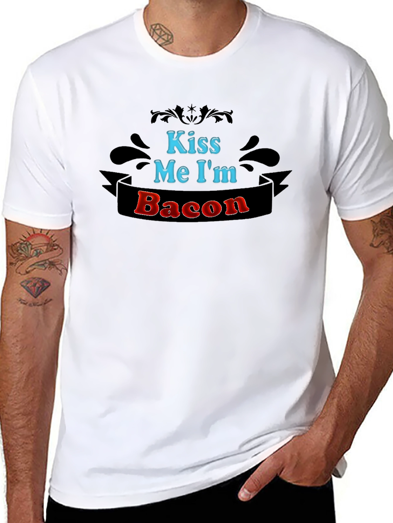 Kiss Me Im Bacon T-Shirt