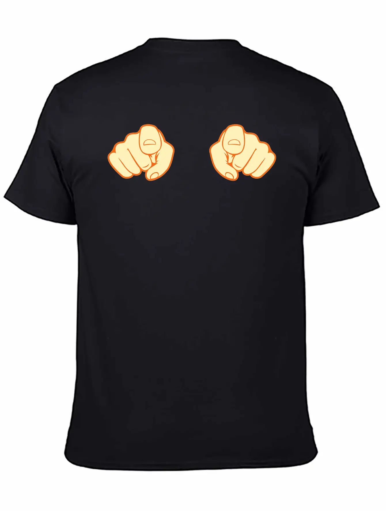Finger 2 Hands Unisex Casual T-Shirt – Clean Design For Daily Comfort