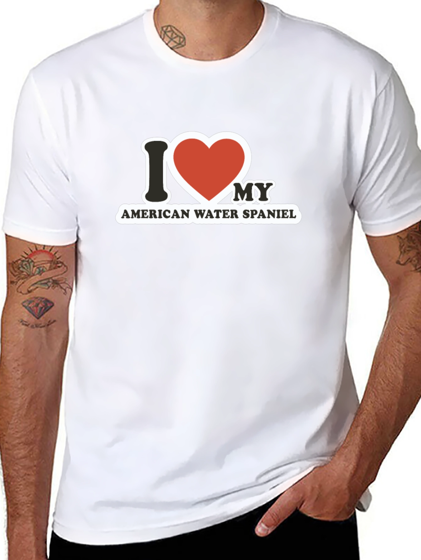 I Love My American Water Spaniel T-Shirt