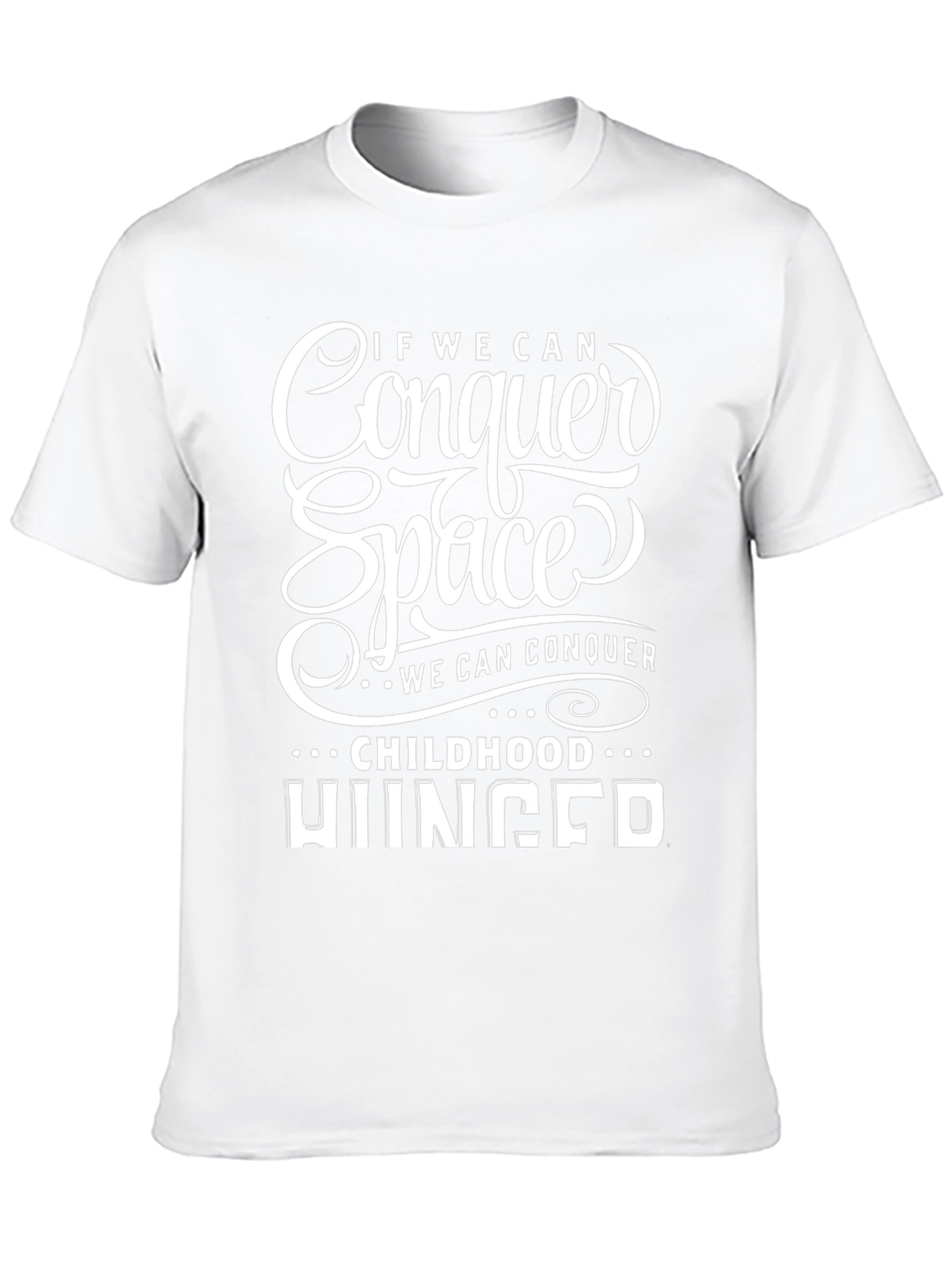 Conquer Space Black Graphic T-Shirt