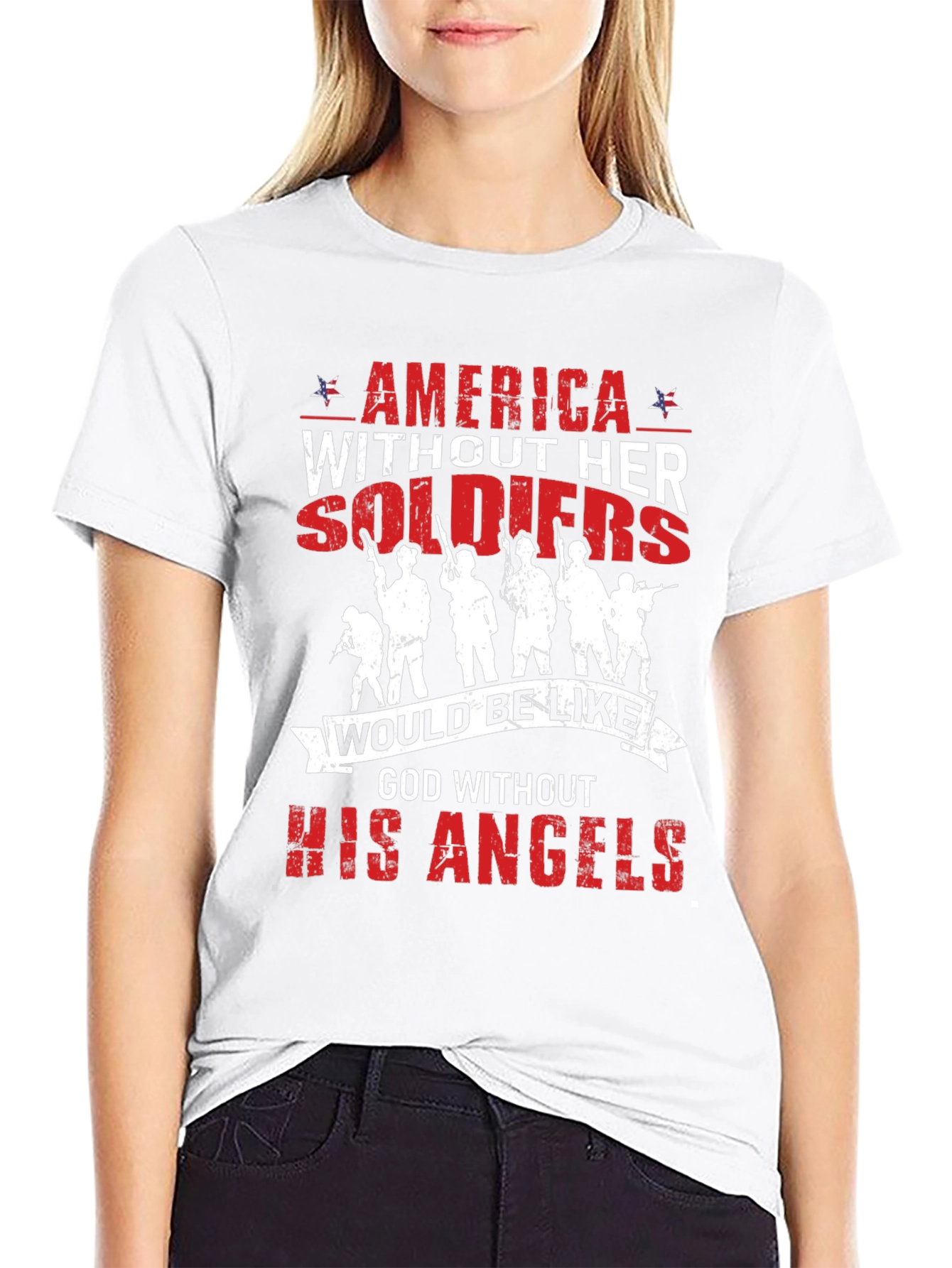 America Without Her Soldiers T-Shirt