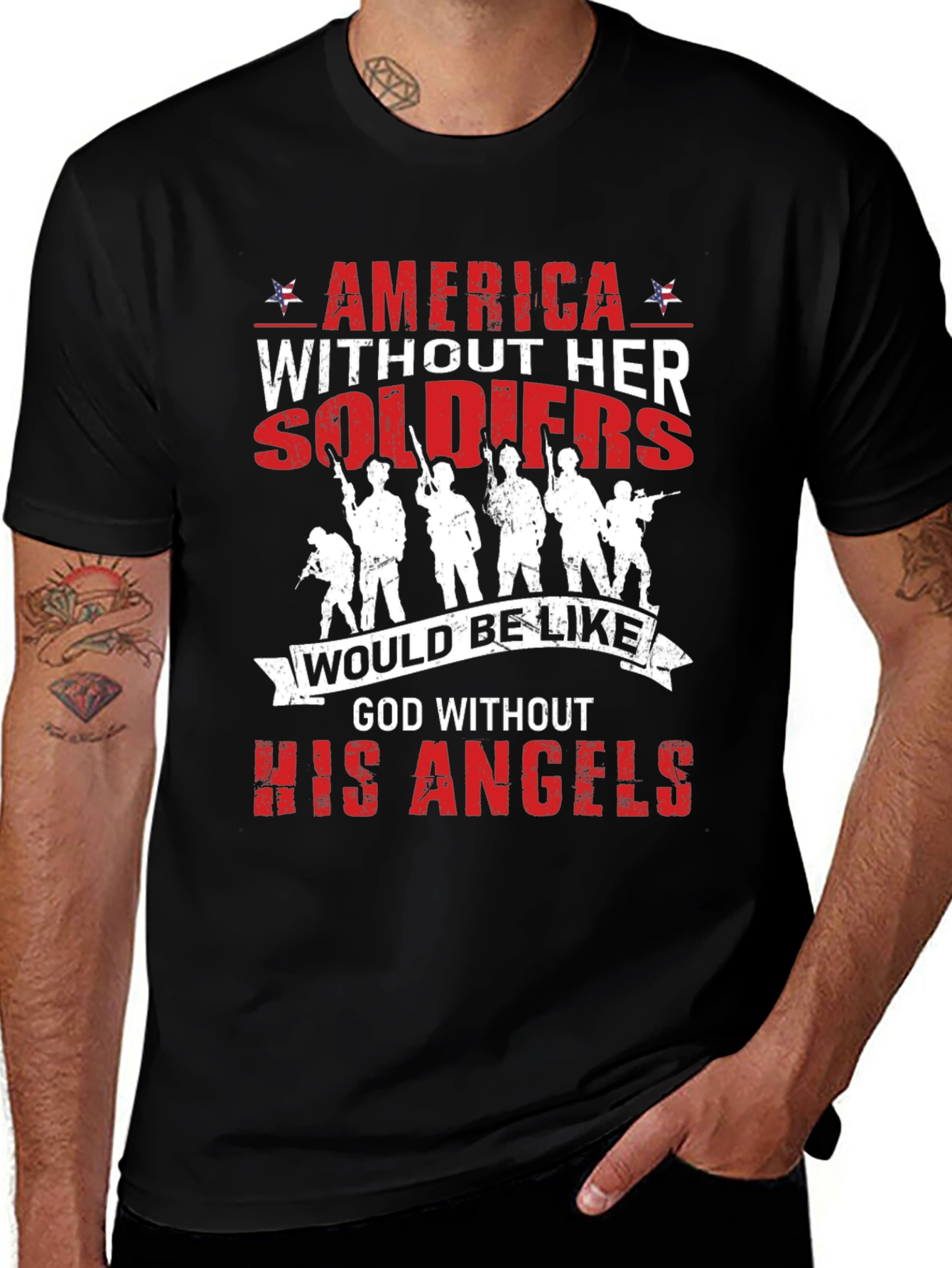America Without Her Soldiers T-Shirt