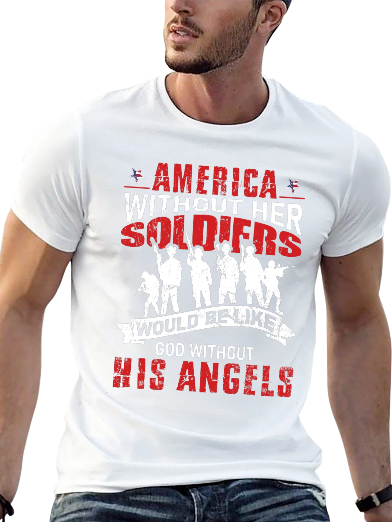 America Without Her Soldiers T-Shirt