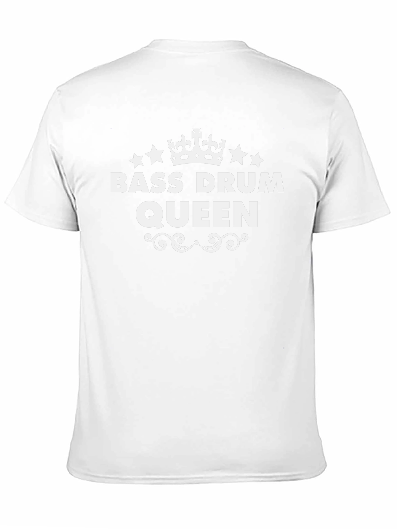 Bass Drum Queen Graphic Tee - Black T-Shirt