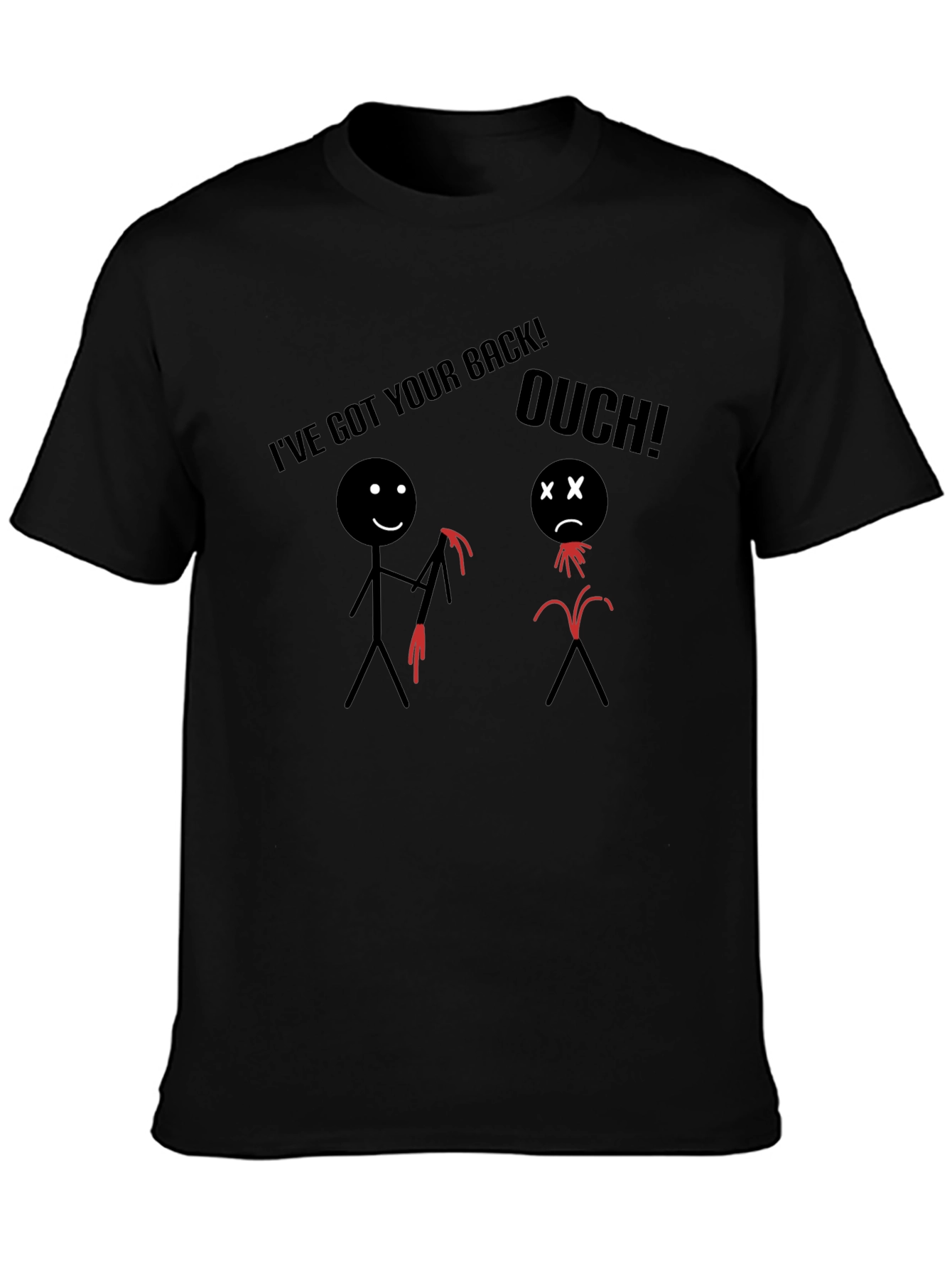 Ive Got Your Back Humor Graphic T-Shirt