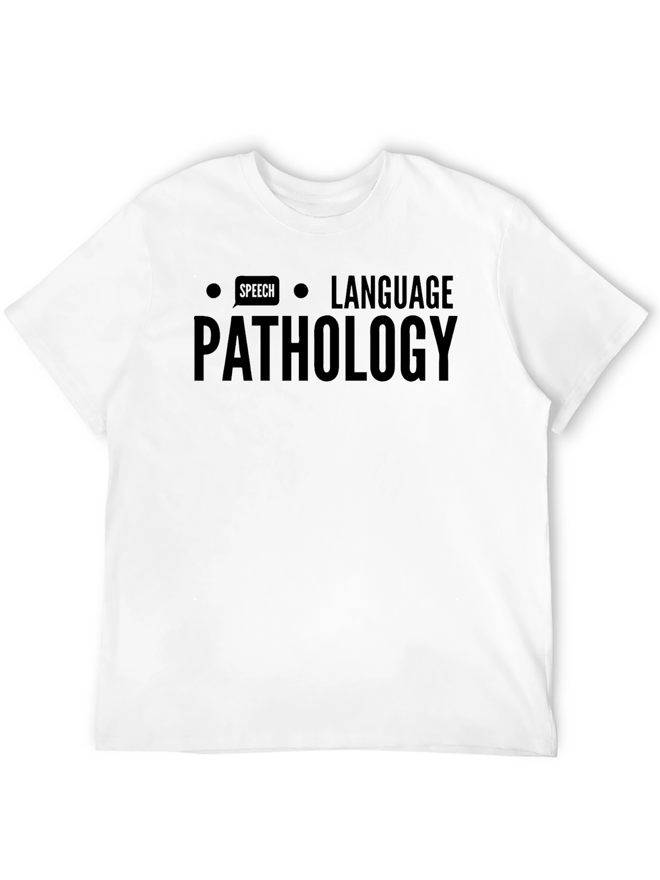 Speech Language Pathology Black T-Shirt