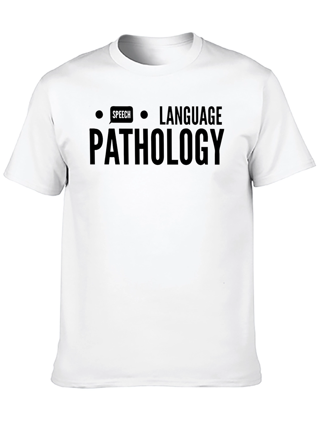 Speech Language Pathology Black T-Shirt