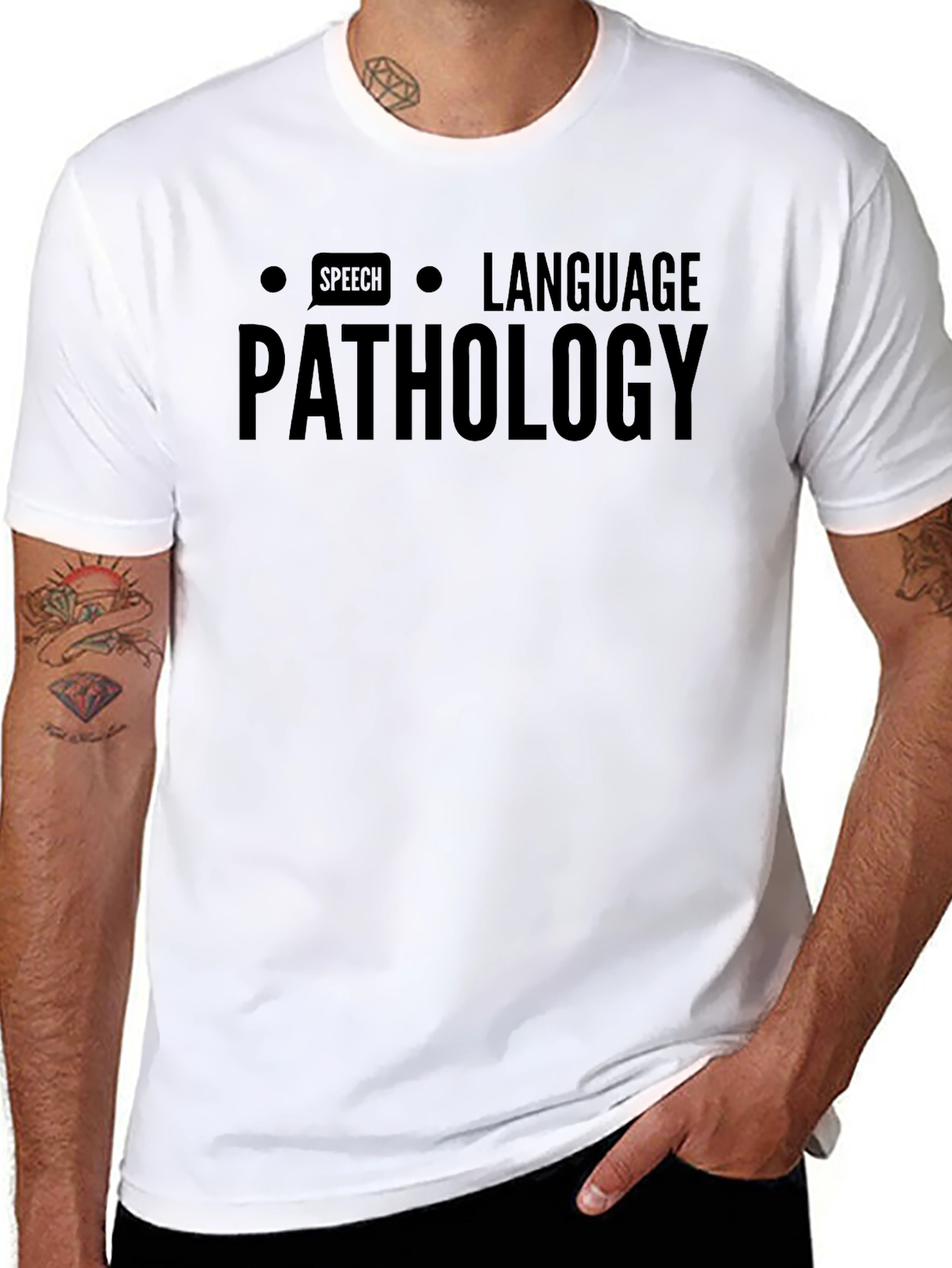 Speech Language Pathology Black T-Shirt