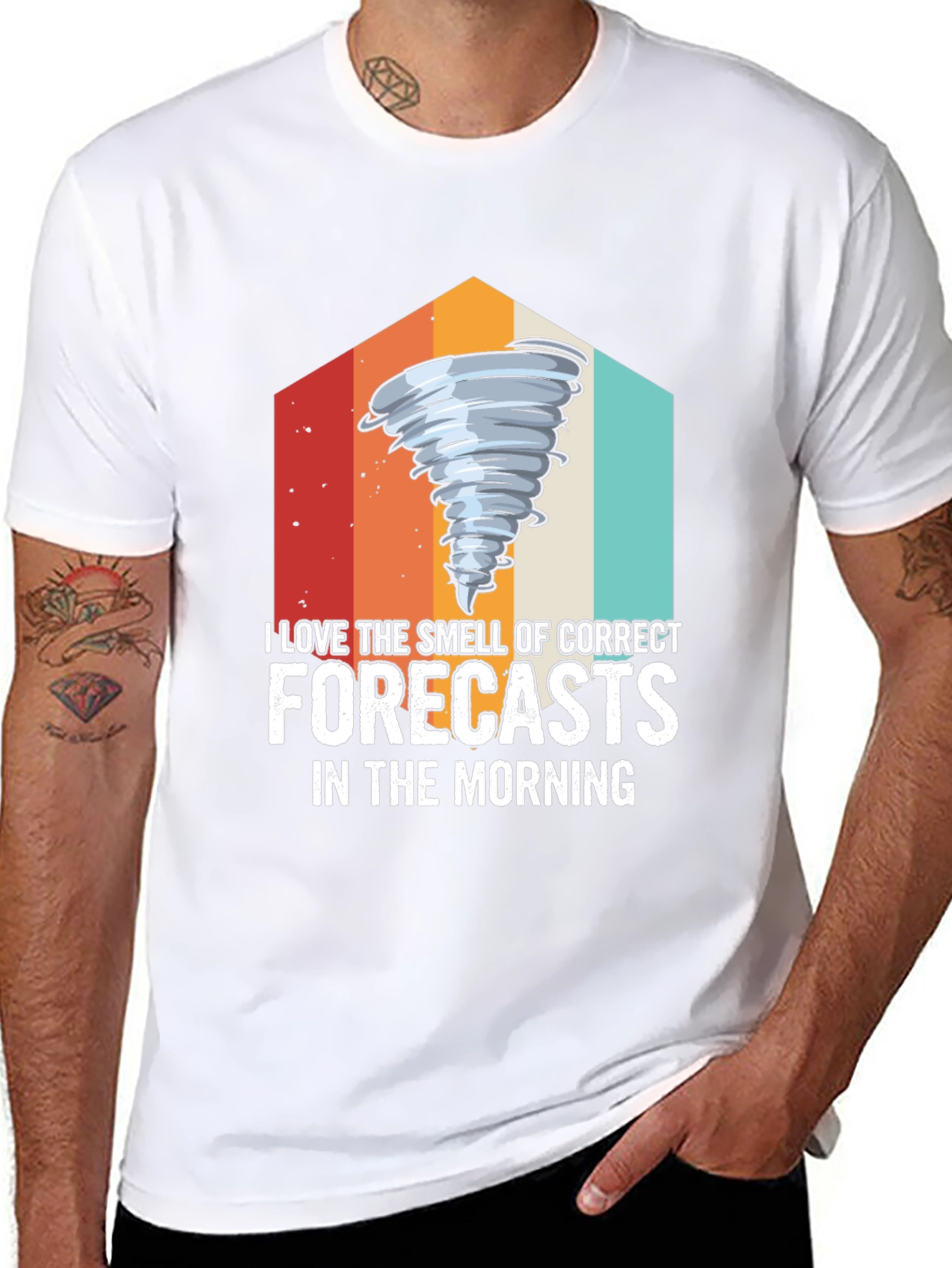 Tornado Forecast T-Shirt Weather Humor Tee