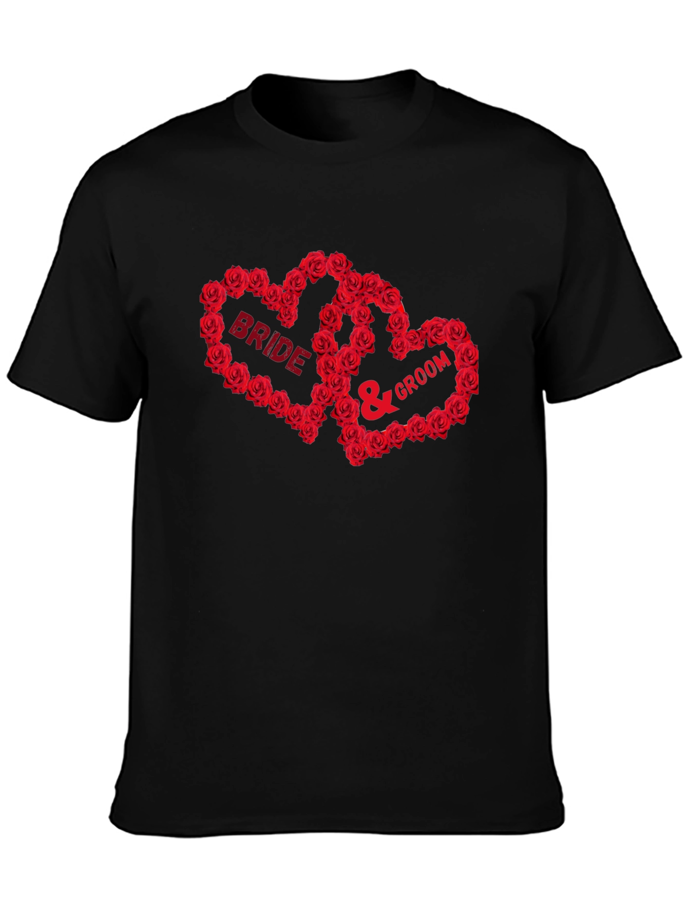 Bride & Groom Matching Wedding T-Shirt