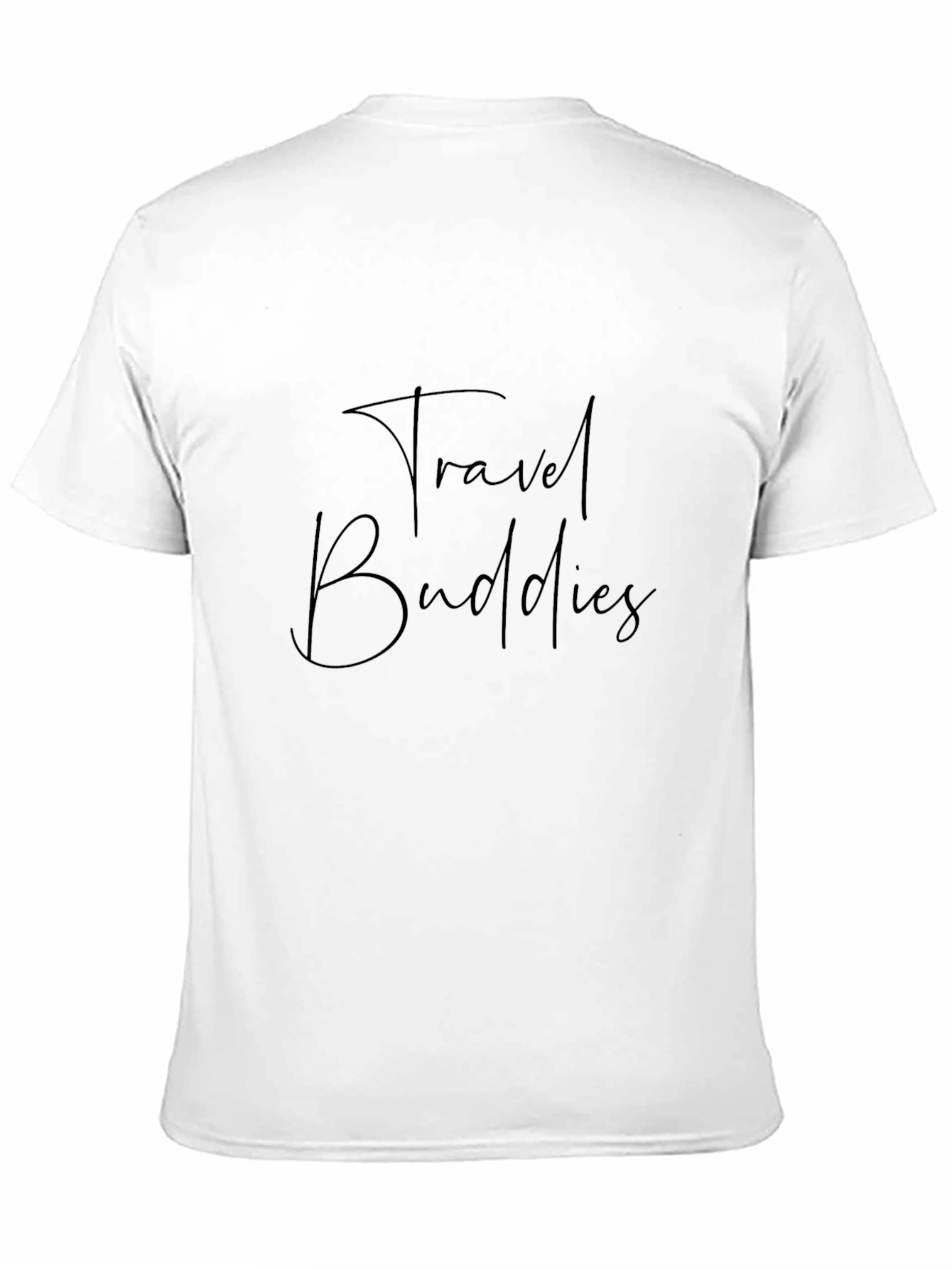 Travel Buddies Black T-Shirt