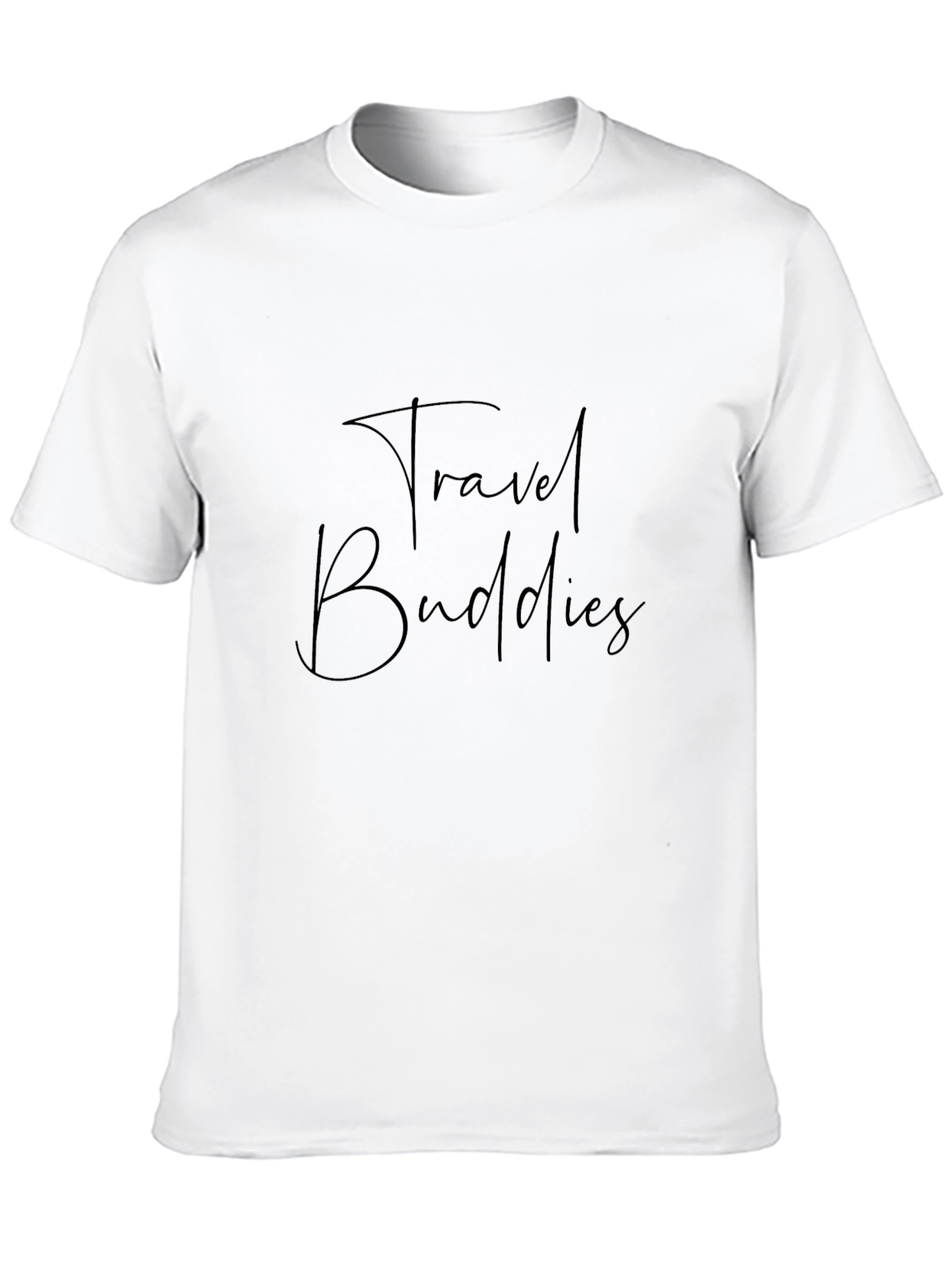 Travel Buddies Black T-Shirt