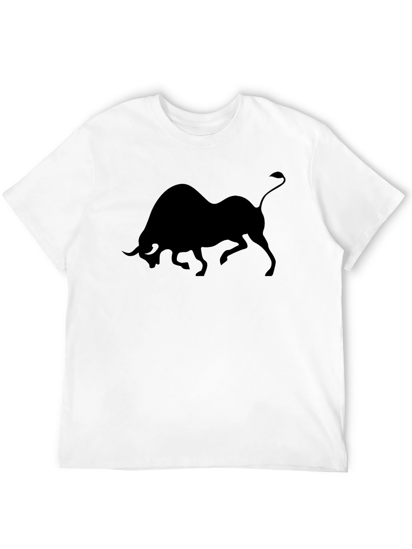 Black Bull Graphic Tee - Modern Style