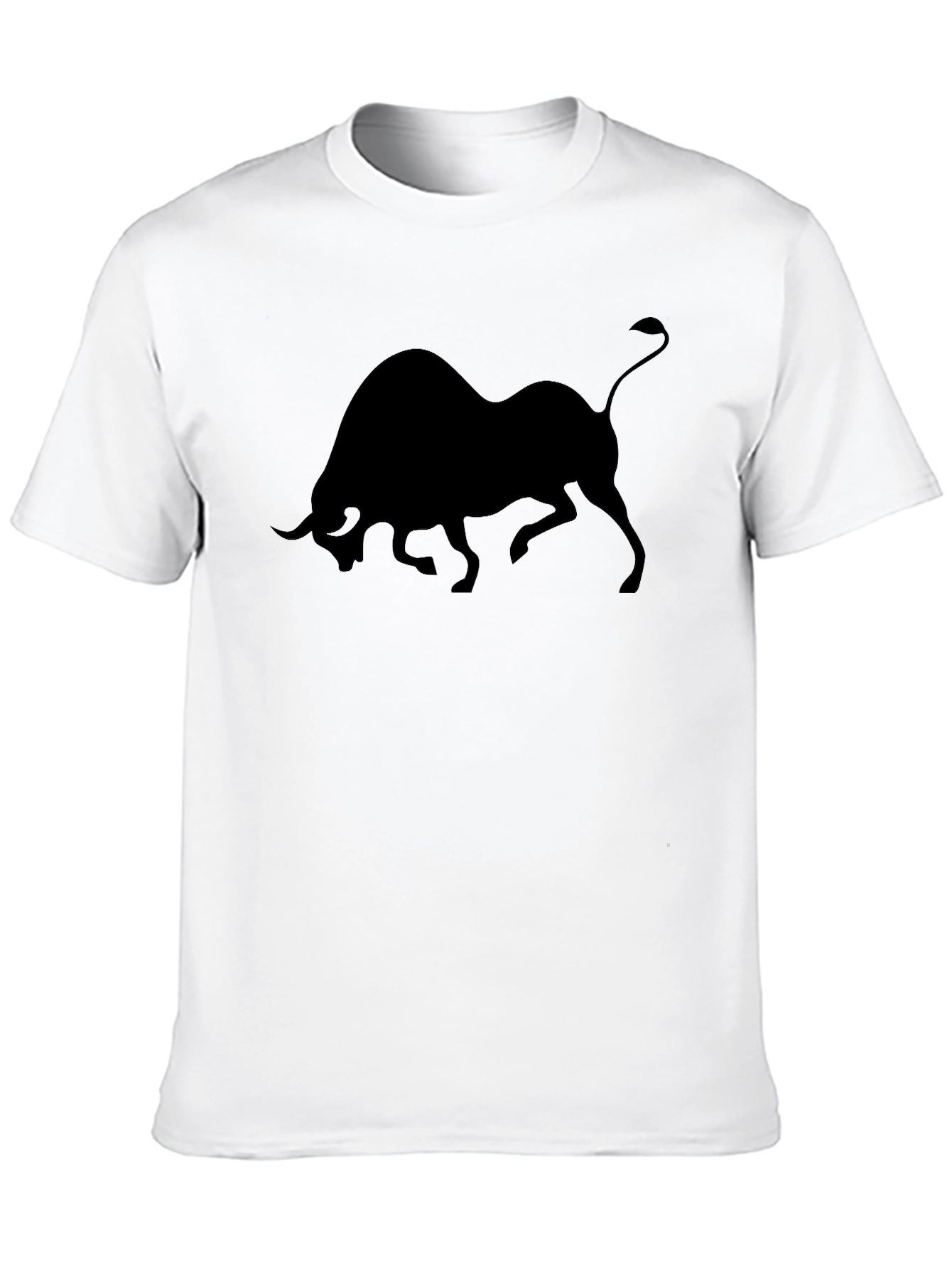 Black Bull Graphic Tee - Modern Style