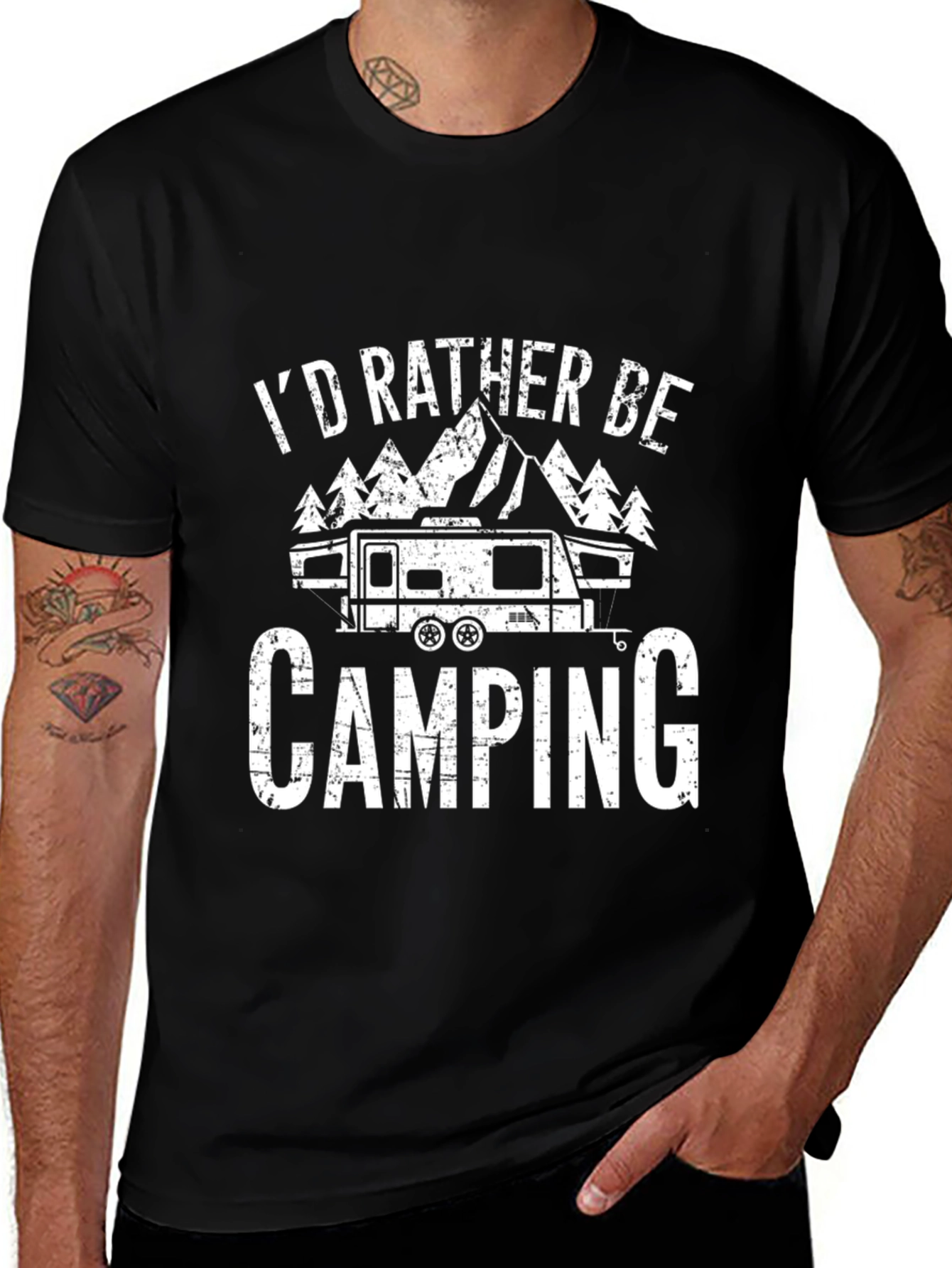 Id Rather Be Camping T-Shirt