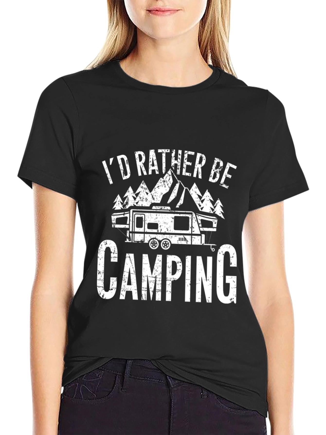 Id Rather Be Camping T-Shirt