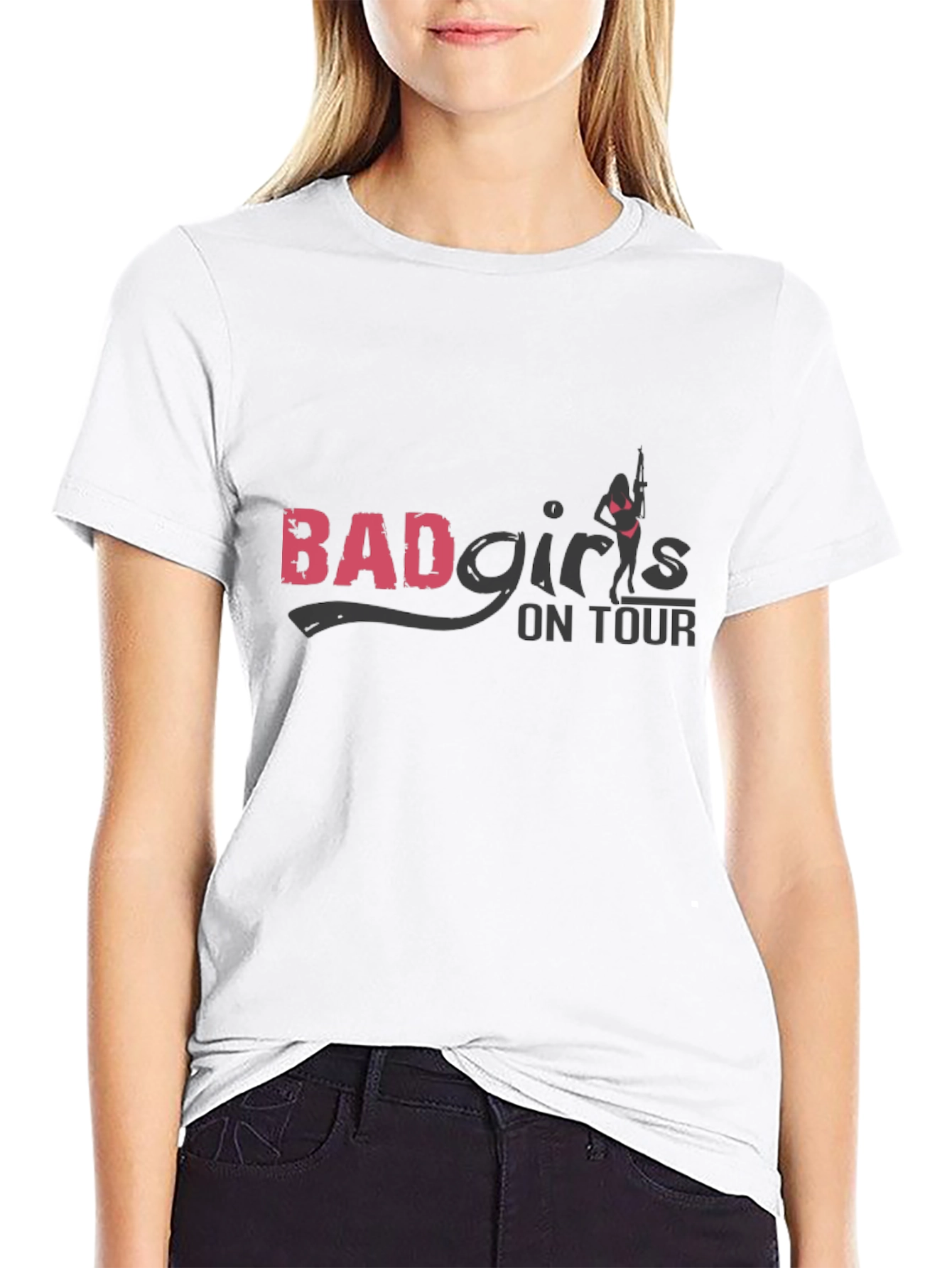 Bad Girls On Tour Graphic T-Shirt