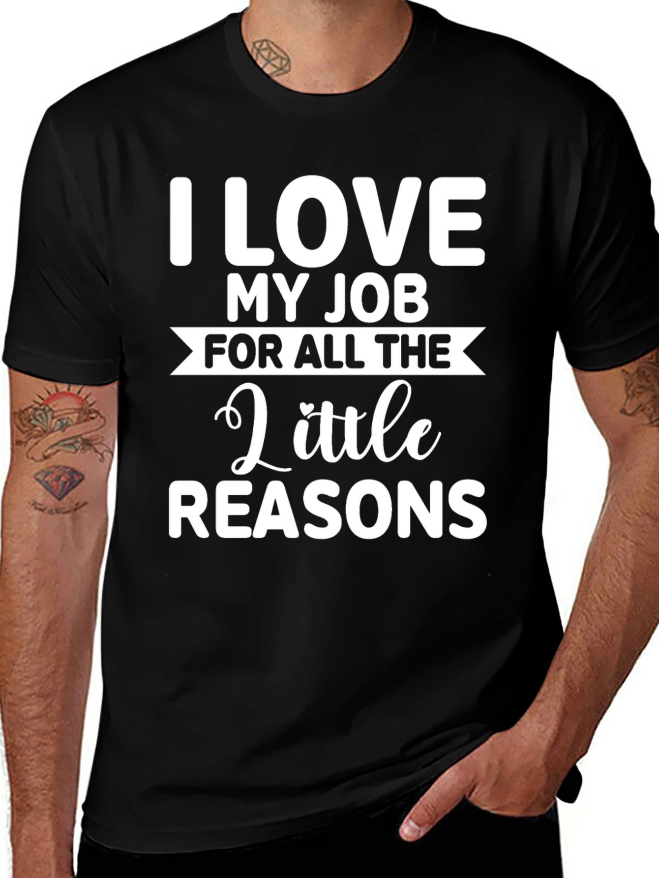 Funny Job T-Shirt - I Love My Job