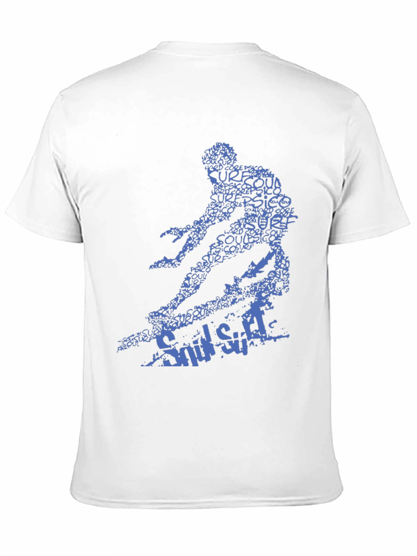 Surfer Graphic Tee - Black Cotton T-Shirt