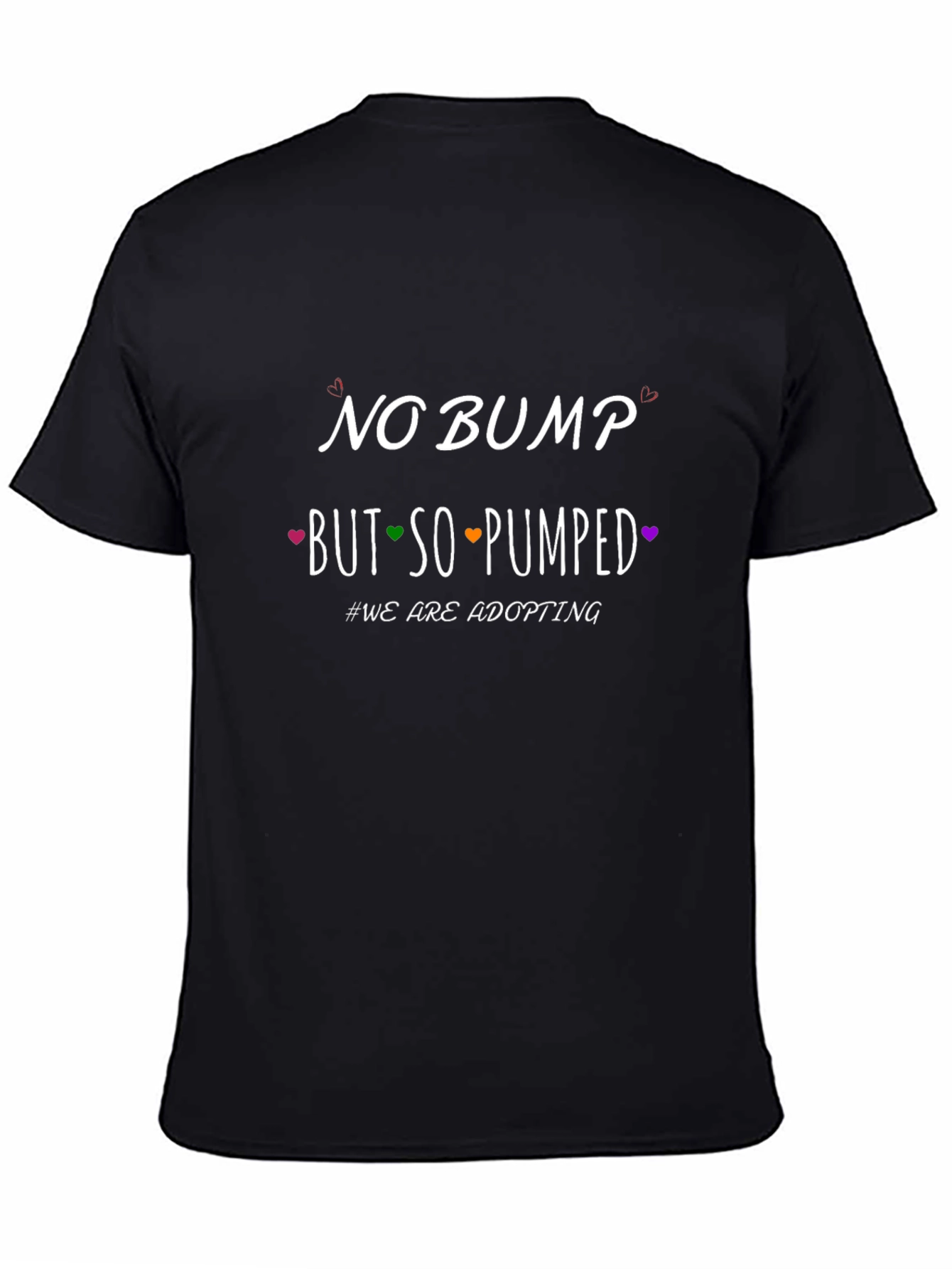 Adoption Announcement Tee - No Bump So Pumped!