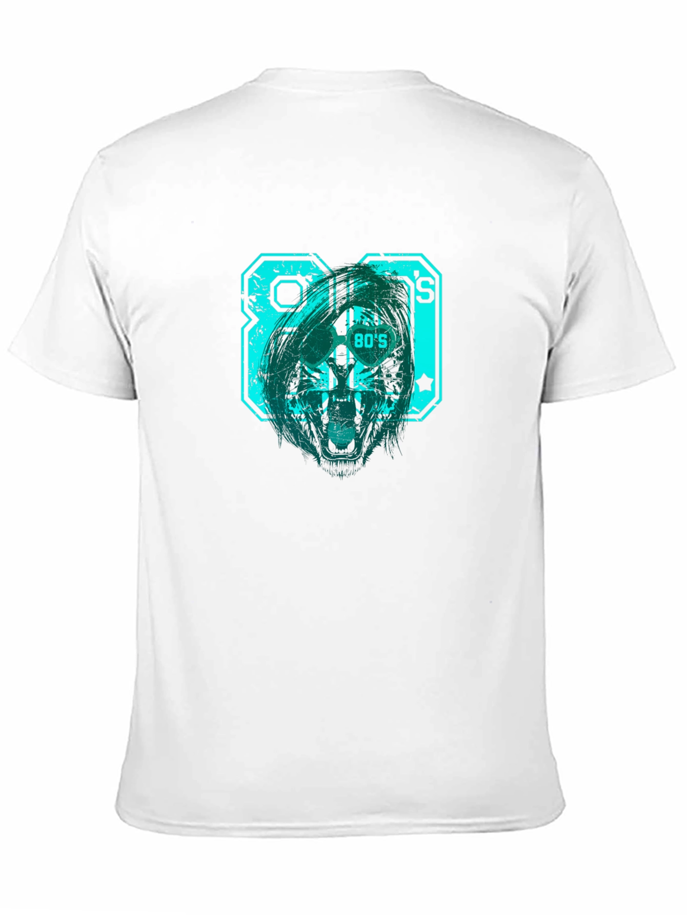 Retro 80s Graphic Print Tee