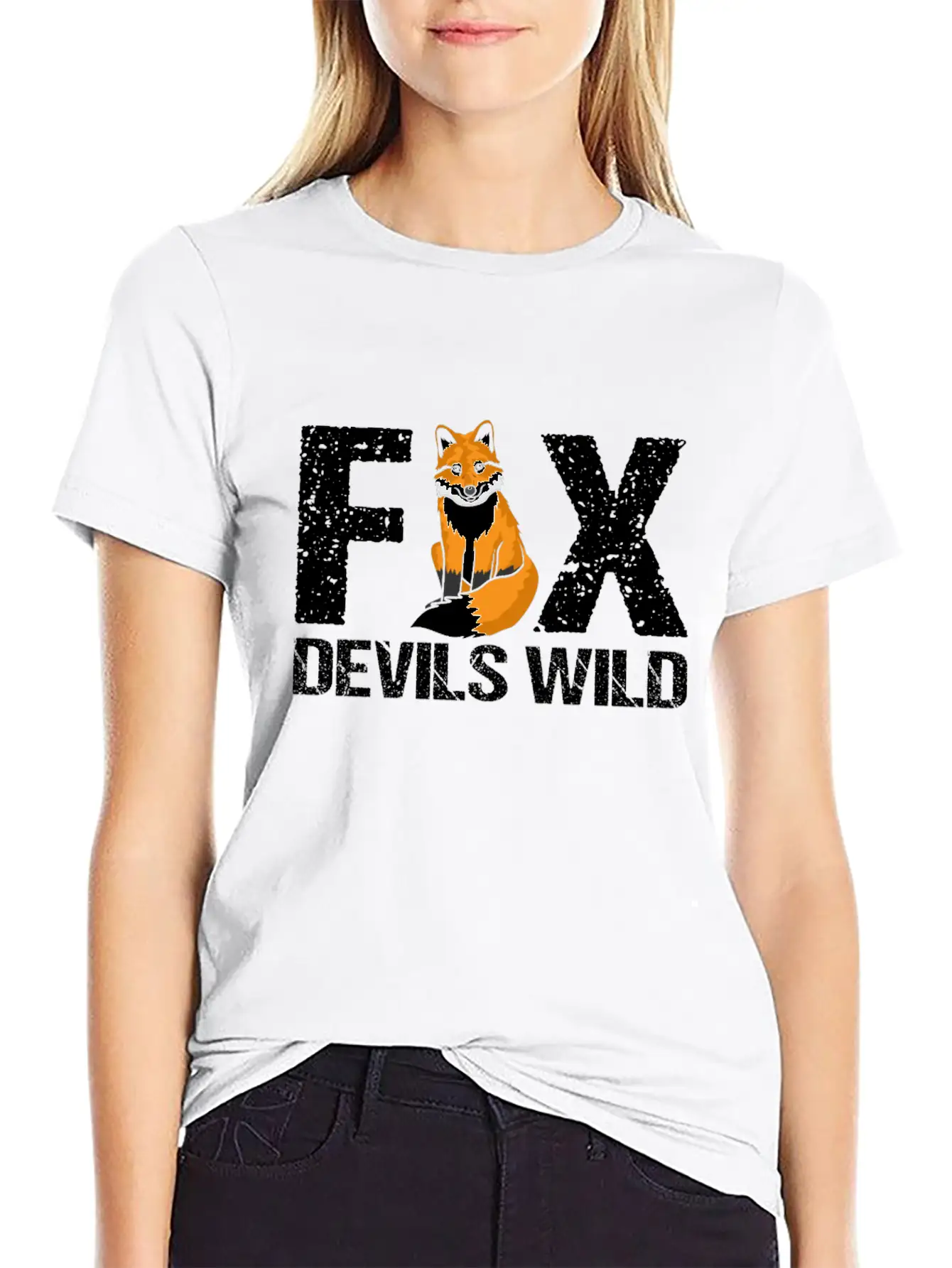 Fox Foxes Funny Animal Gift Gift Idea Unisex Casual T-Shirt – Clean Design For Daily Comfort