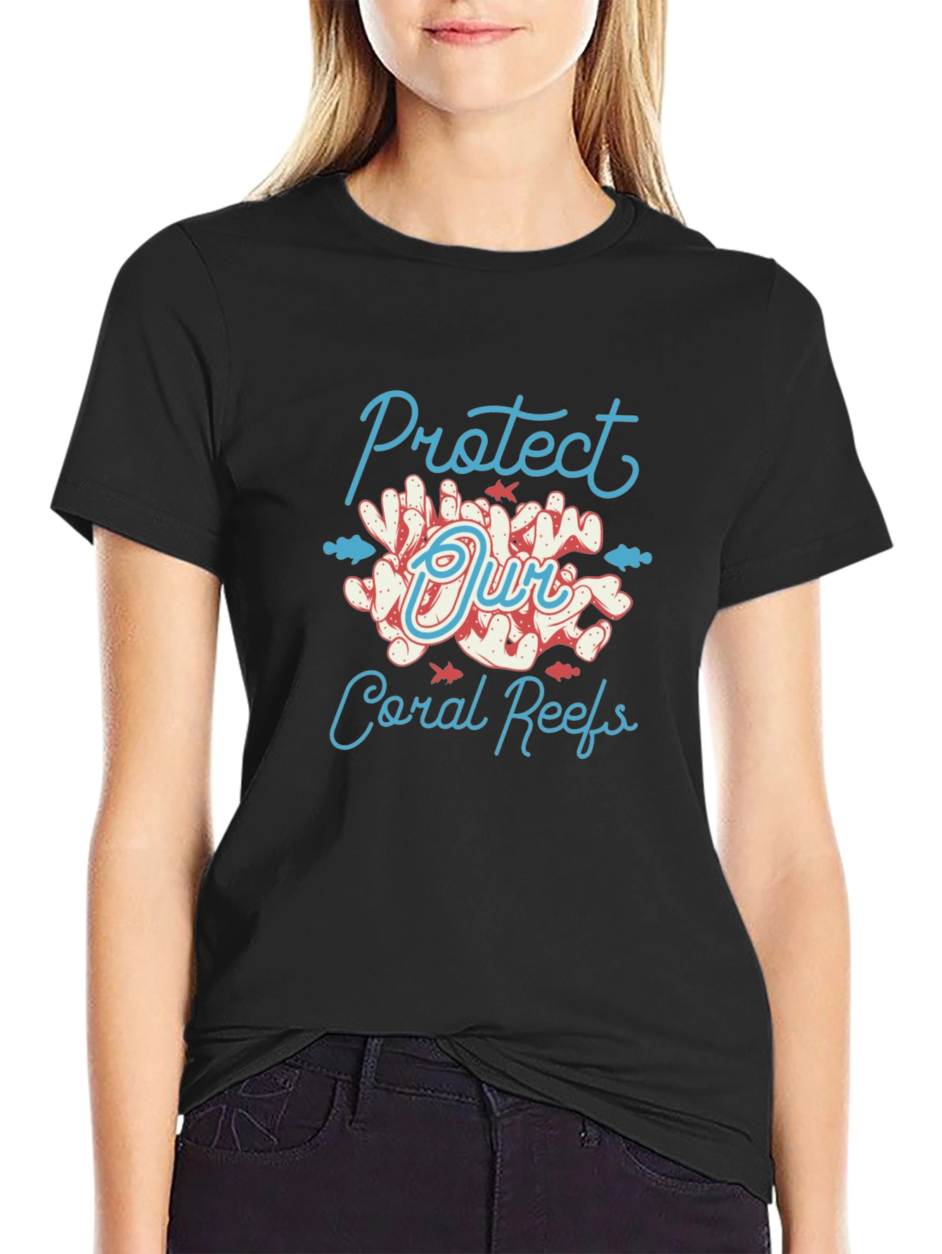 Protect Our Coral Reefs Graphic Tee