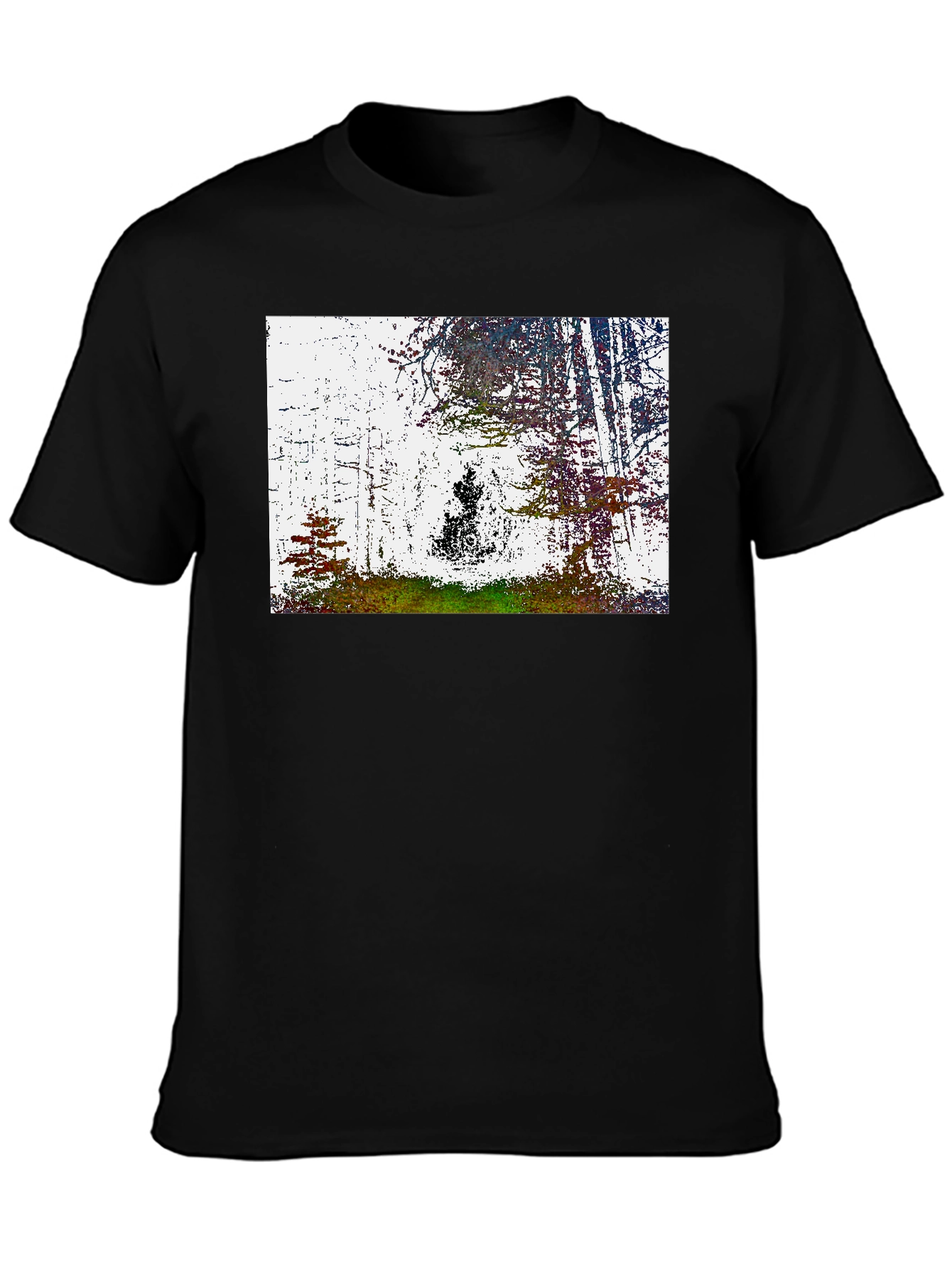 Abstract Forest Graphic Tee