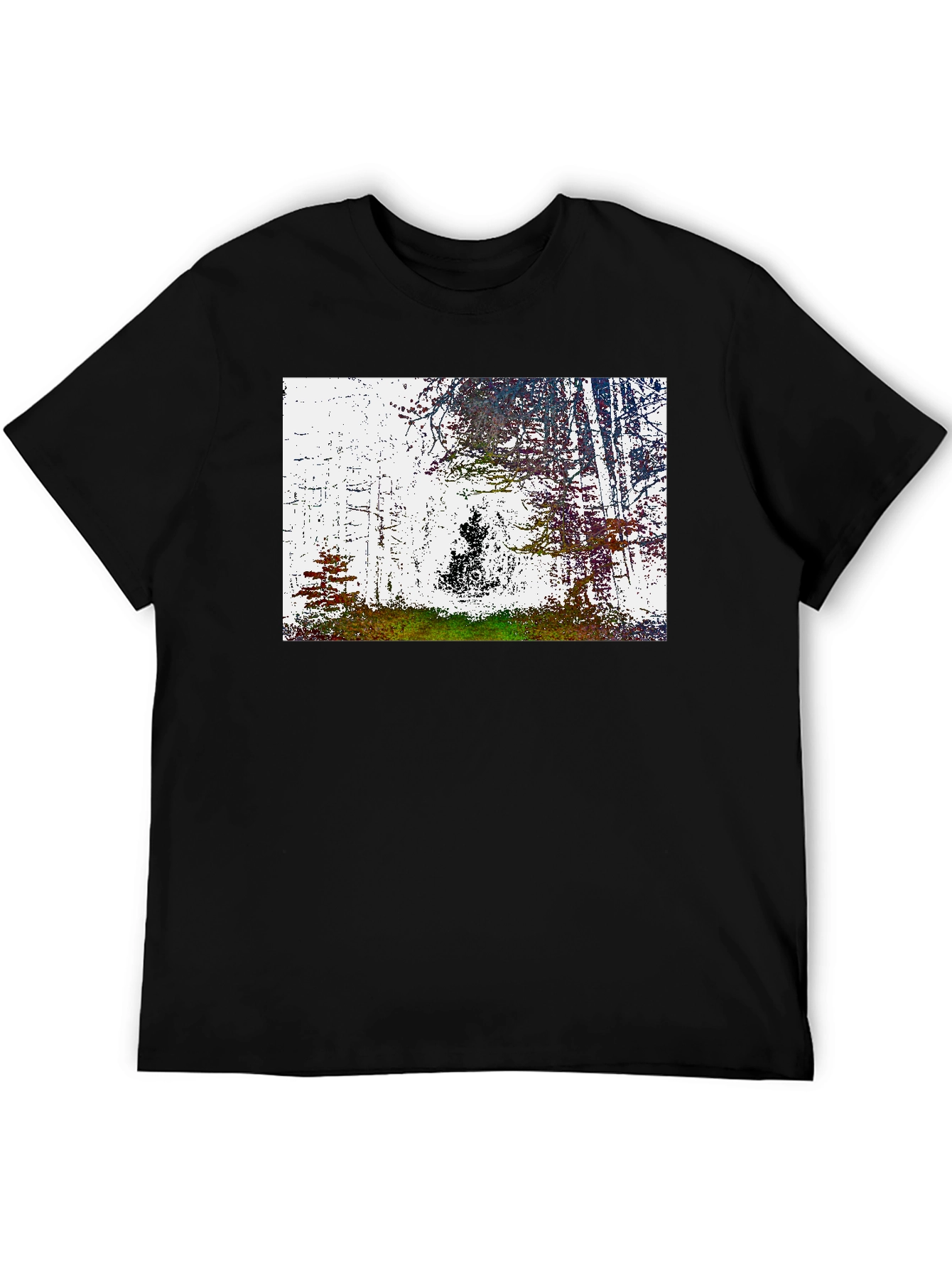 Abstract Forest Graphic Tee
