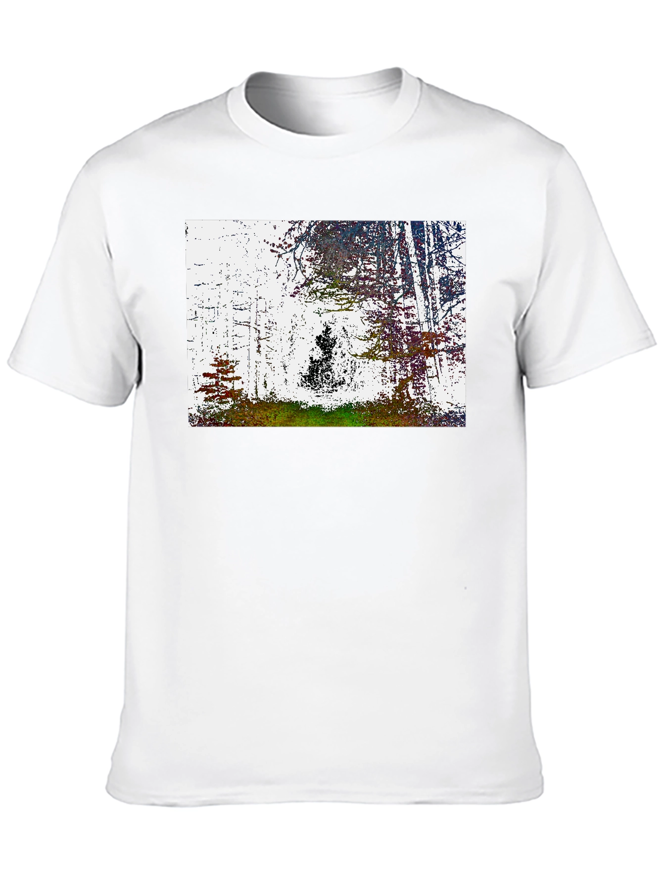 Abstract Forest Graphic Tee
