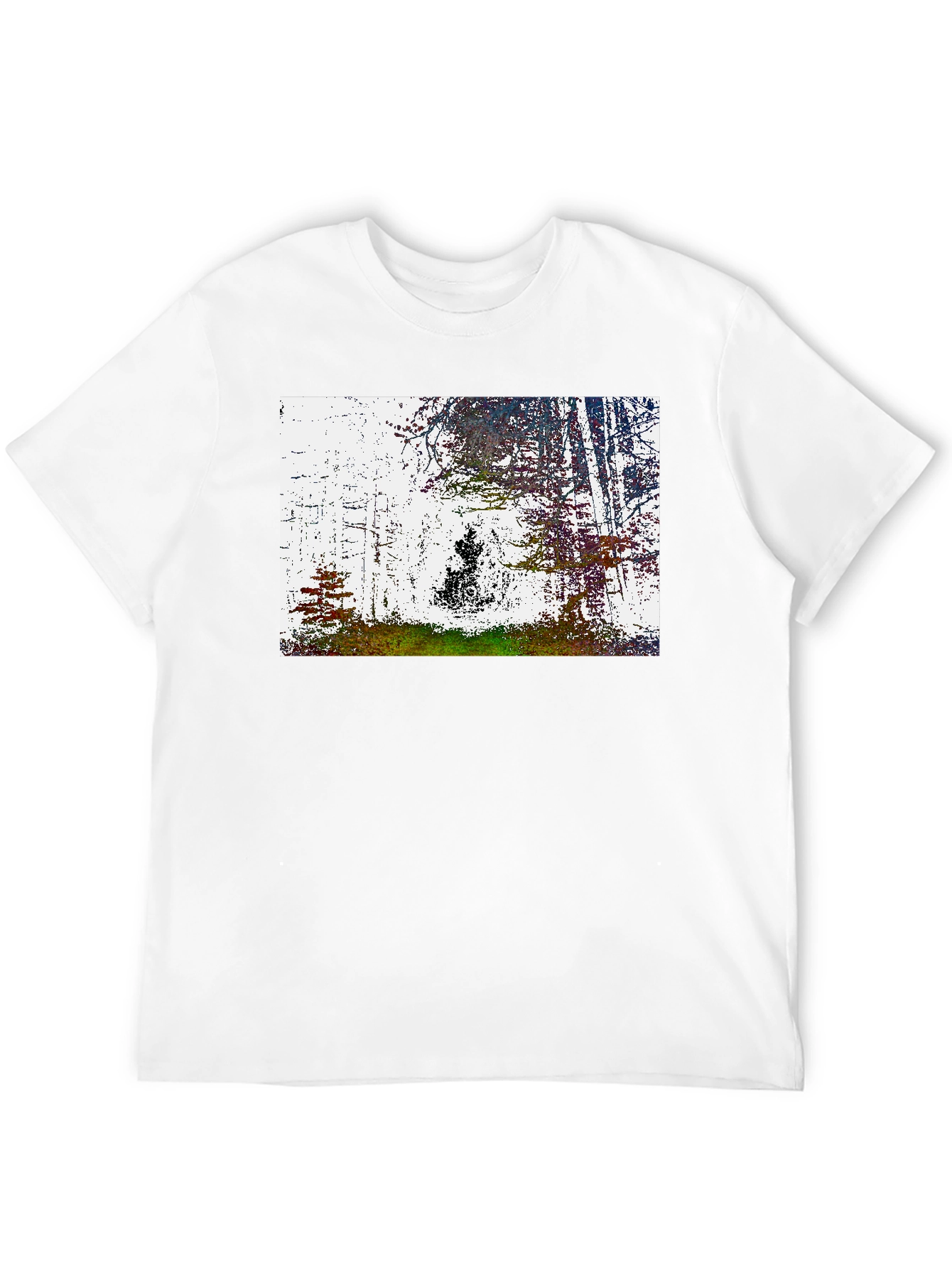 Abstract Forest Graphic Tee