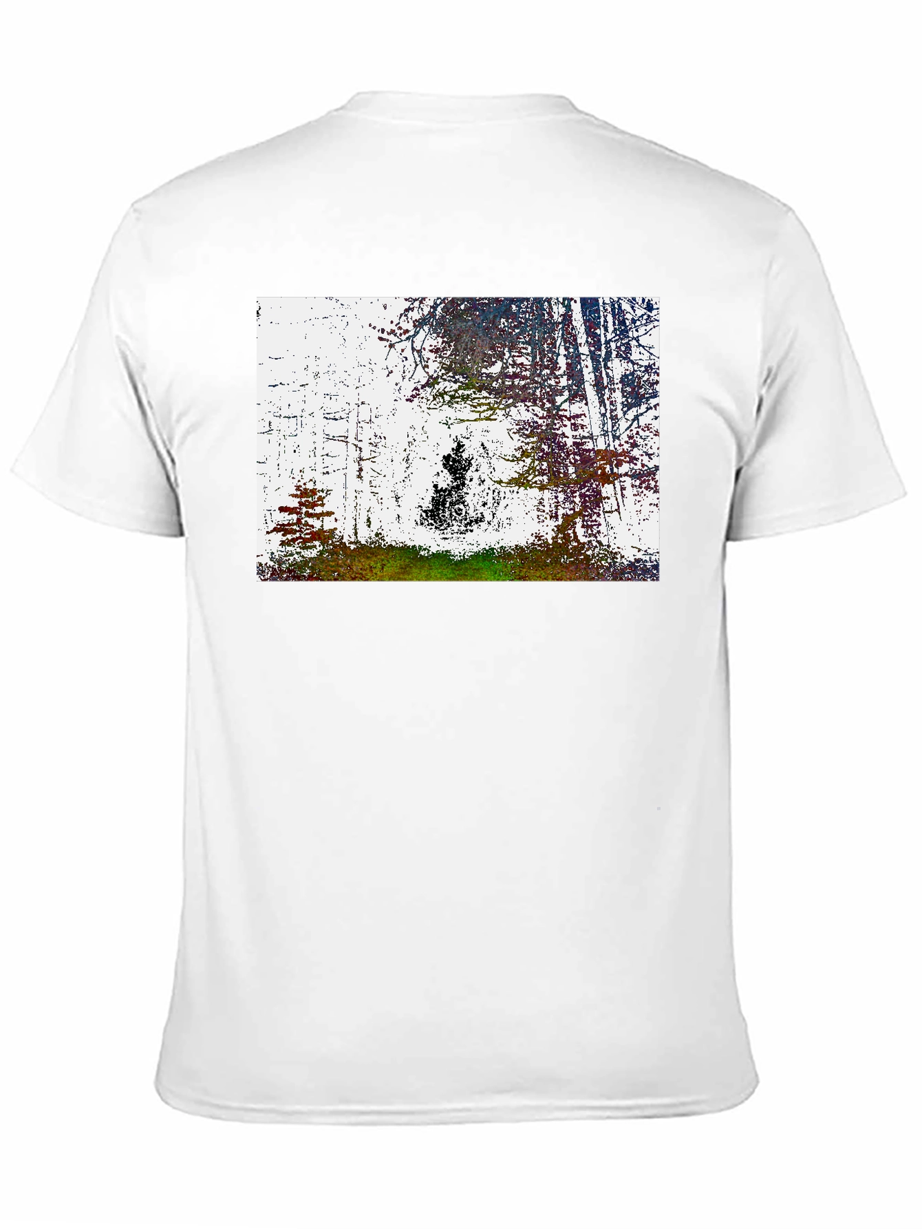 Abstract Forest Graphic Tee