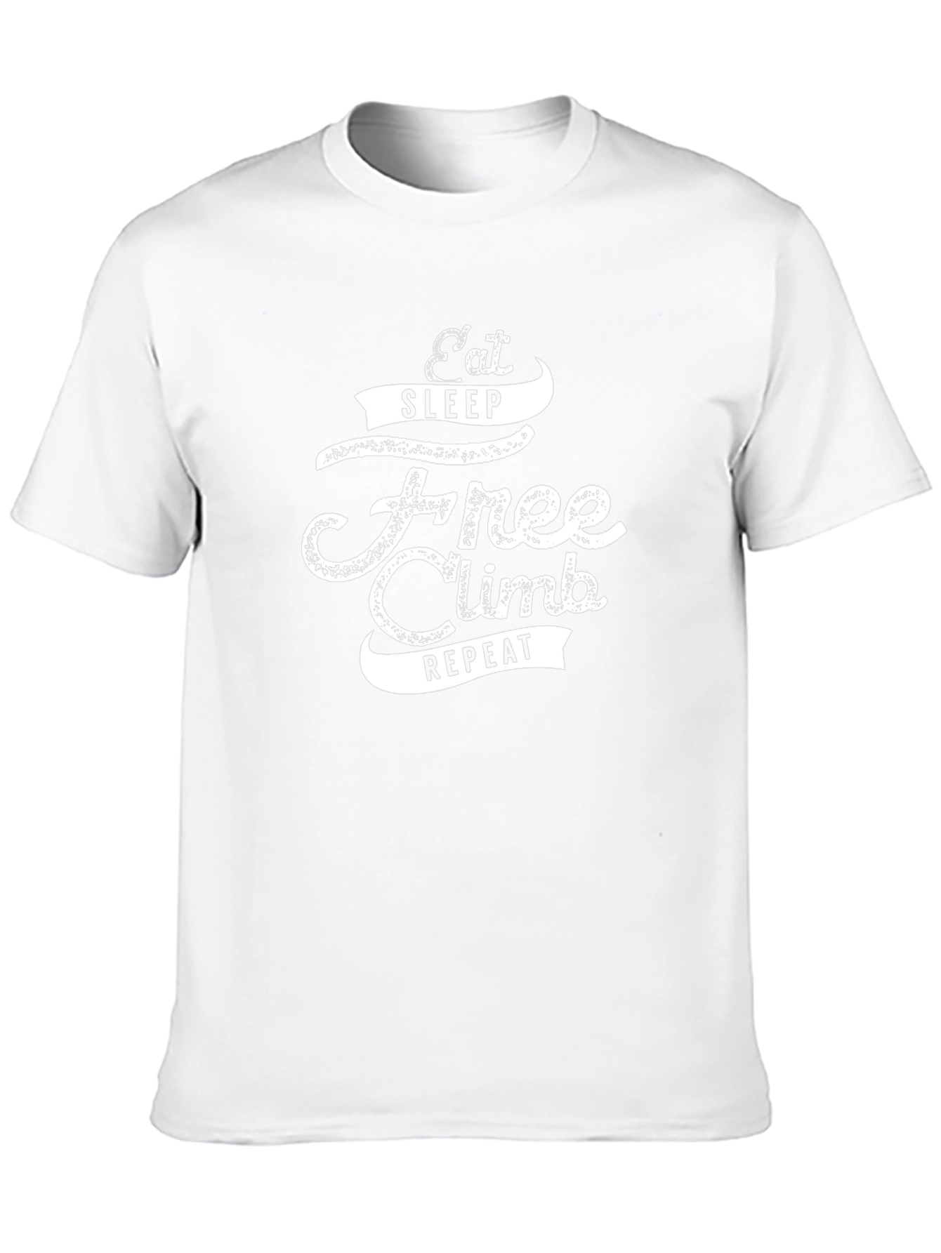 Eat Sleep Free Climb Repeat T-Shirt - Black