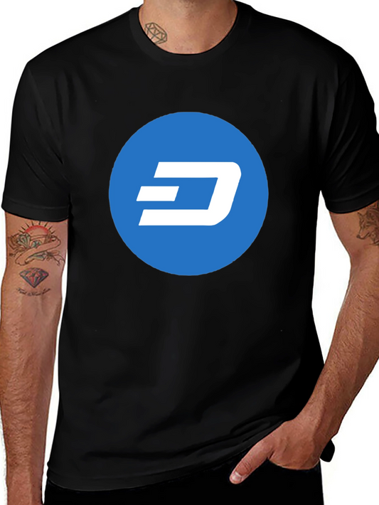 DASH Crypto T-Shirt - Blue Emblem