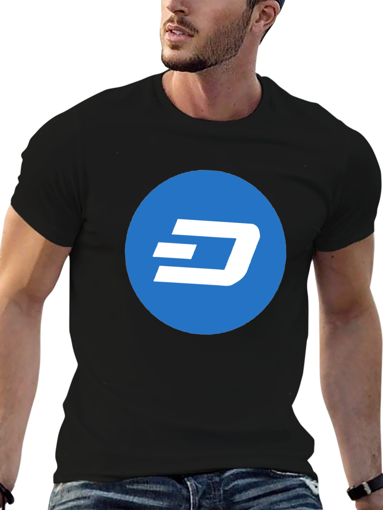 DASH Crypto T-Shirt - Blue Emblem