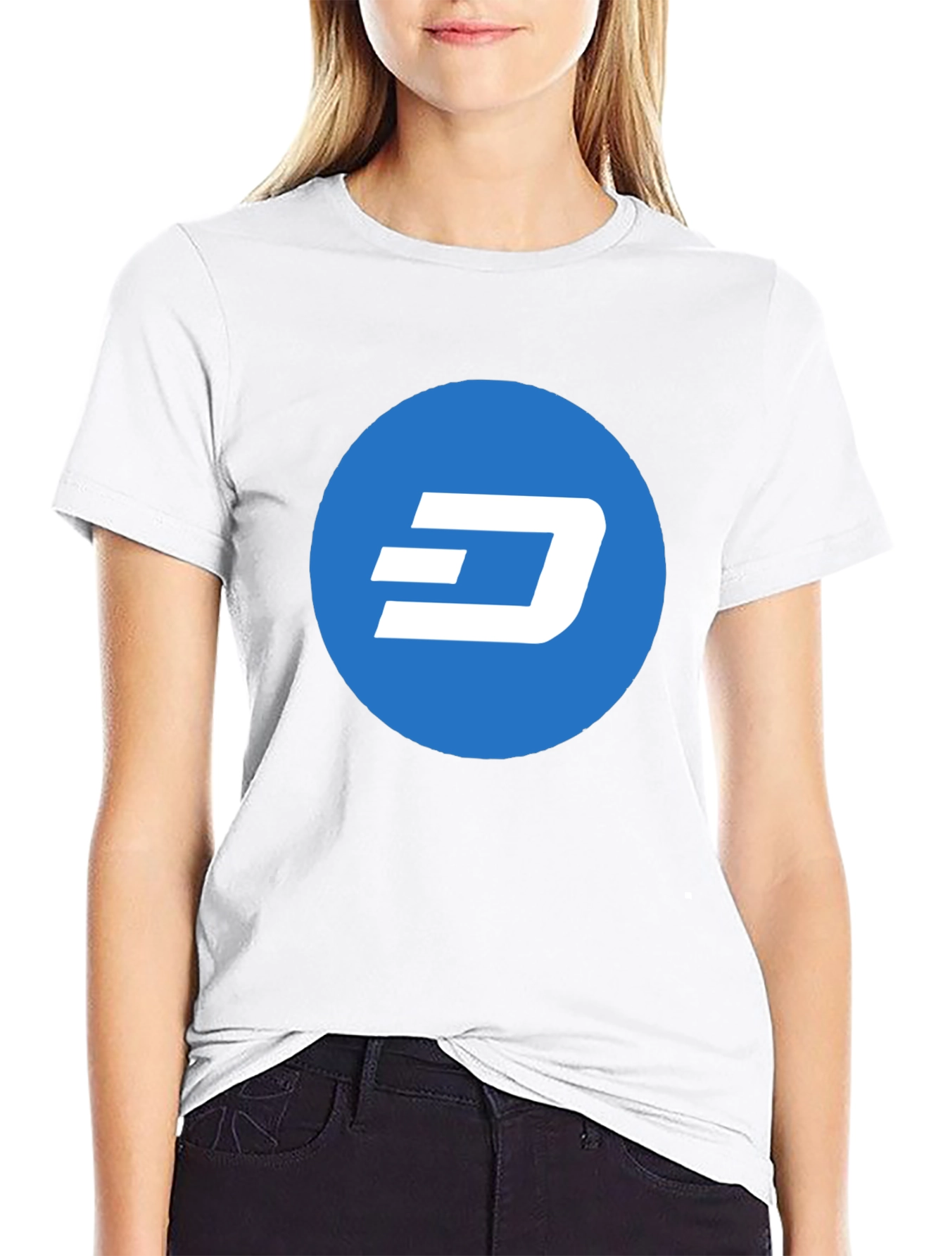DASH Crypto T-Shirt - Blue Emblem