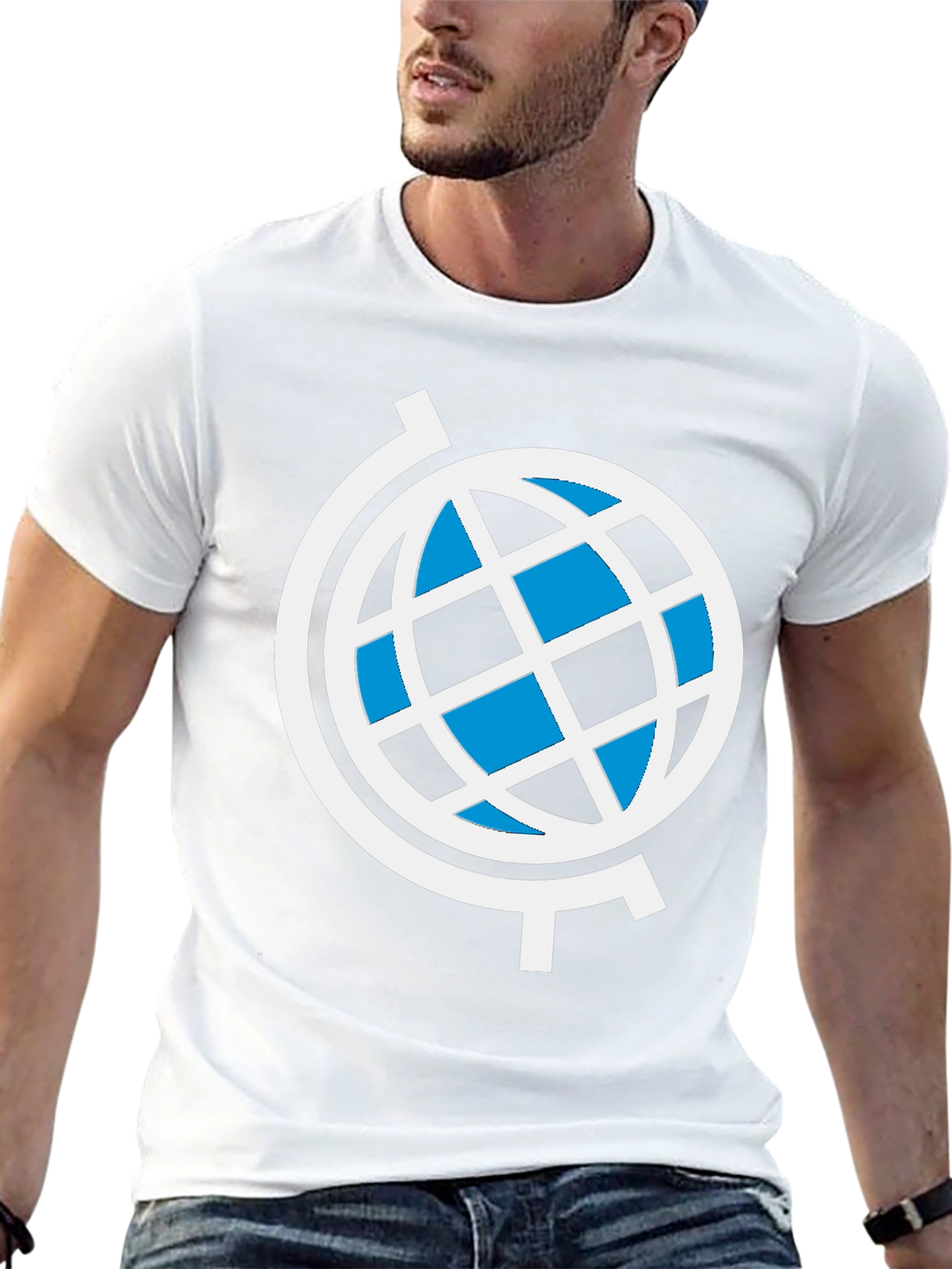 Globe Graphic Tee - Classic Comfort
