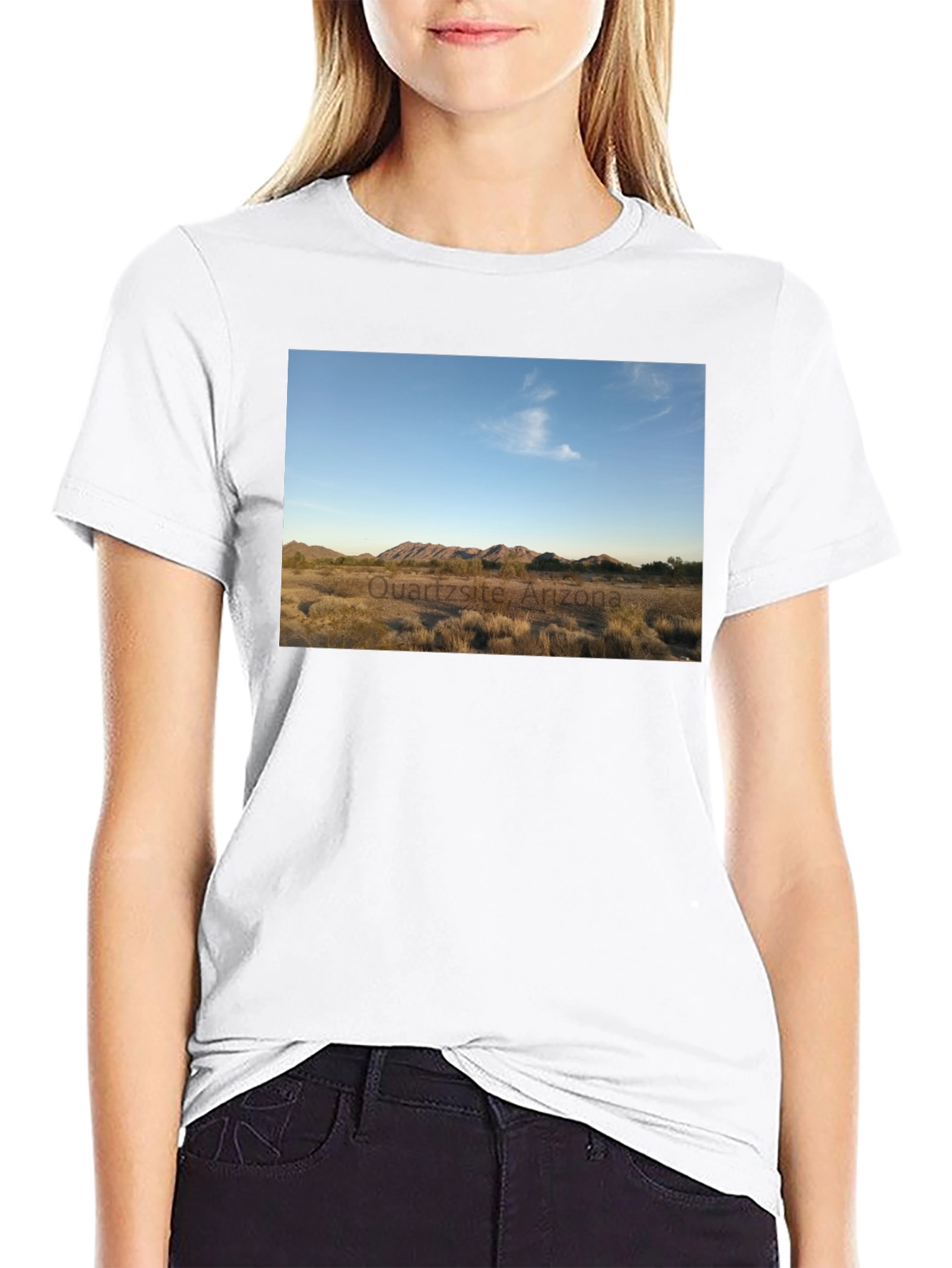 Quartzsite Arizona Scenic Landscape T-Shirt