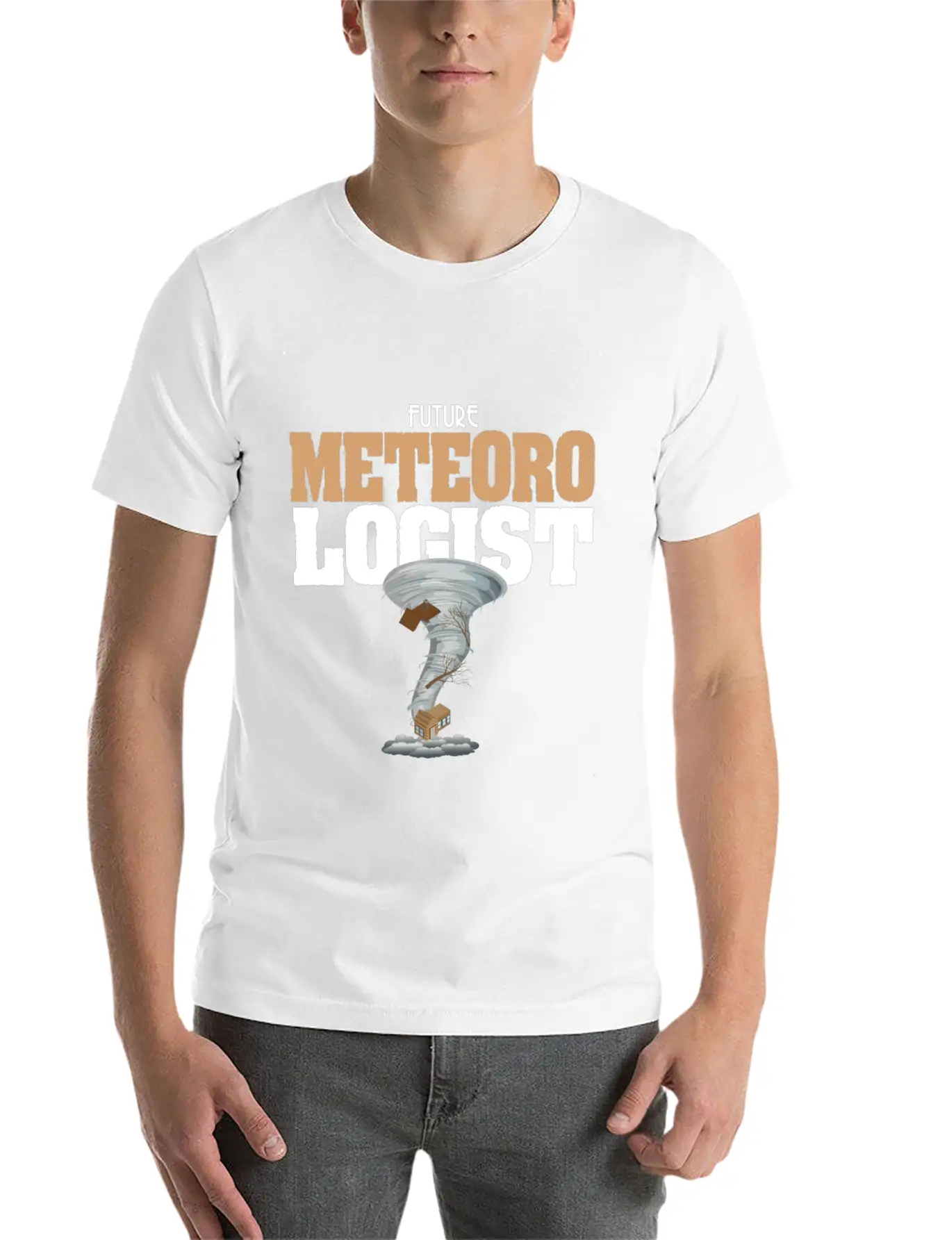 Future Meteorologist Unisex Casual T-Shirt – Clean Design For Daily Comfort
