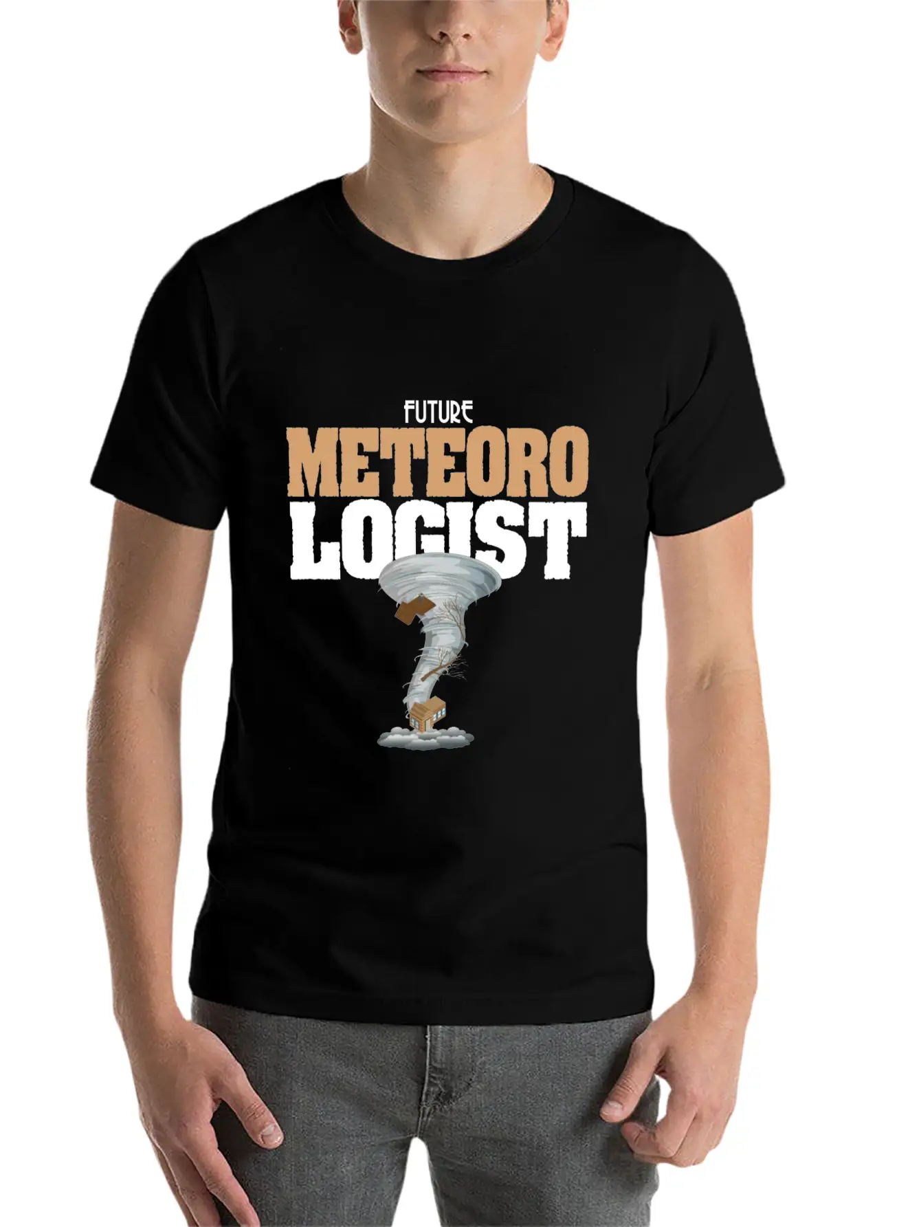 Future Meteorologist Unisex Casual T-Shirt – Clean Design For Daily Comfort