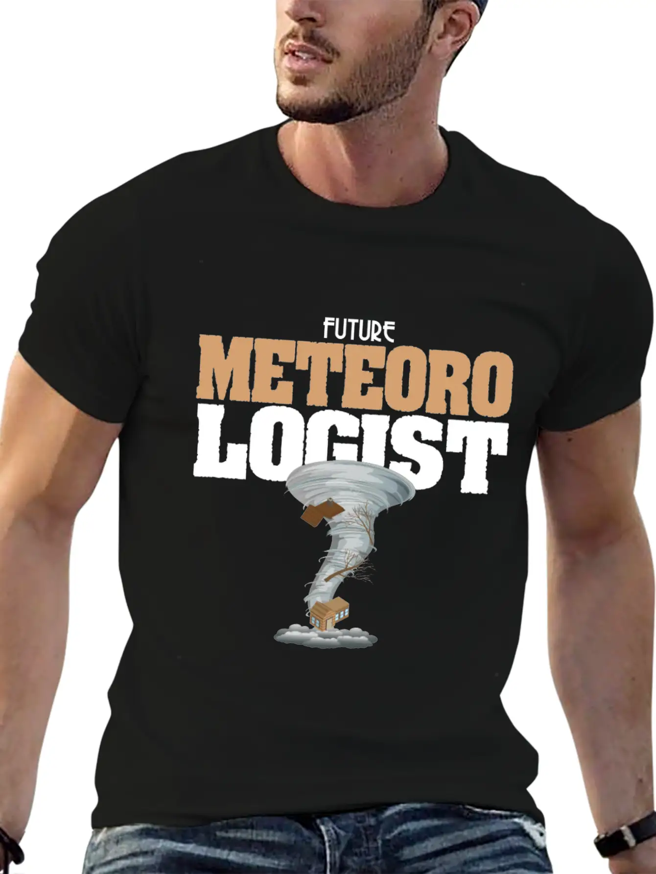 Future Meteorologist Unisex Casual T-Shirt – Clean Design For Daily Comfort