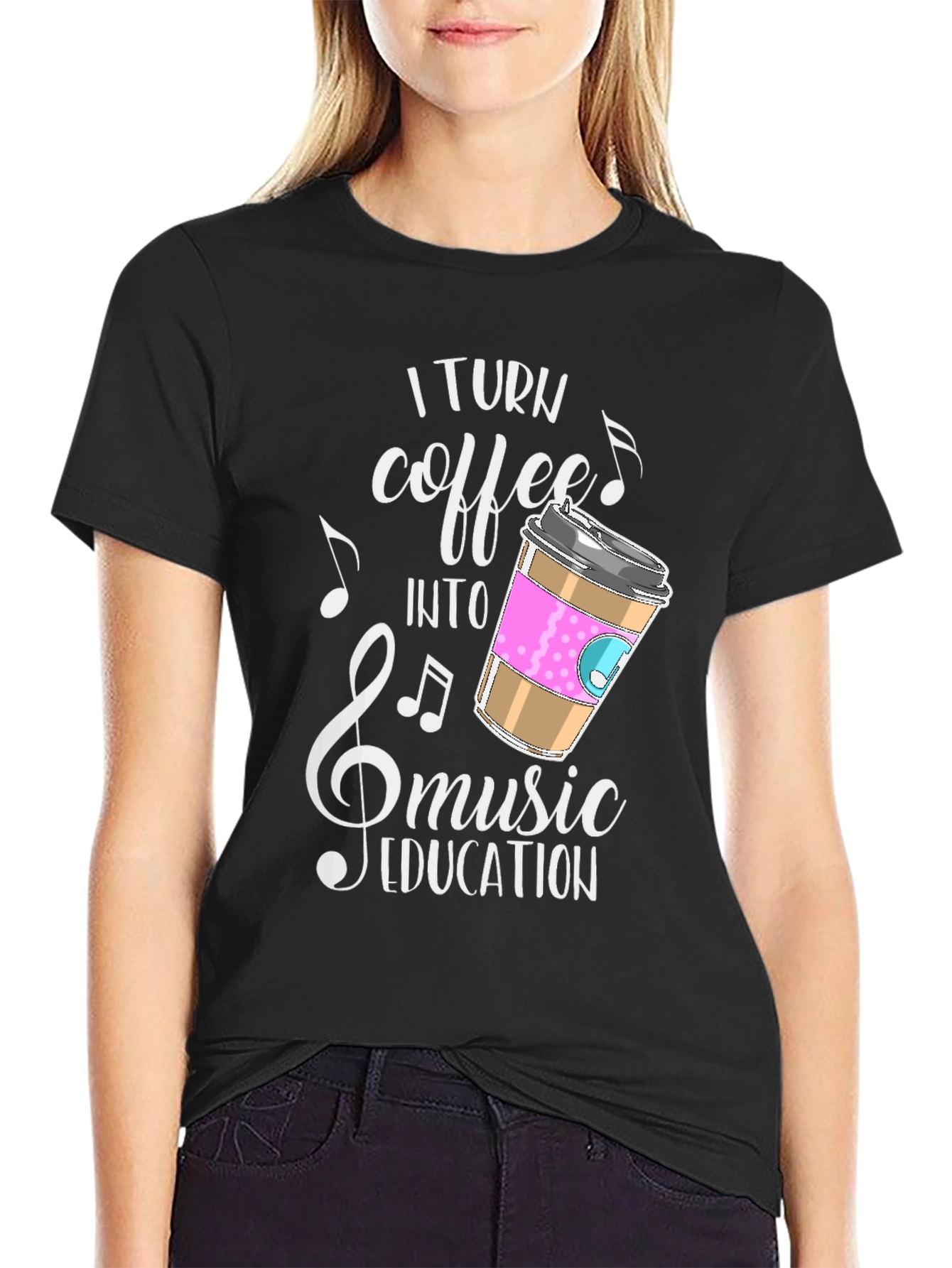 Coffee & Music Education T-Shirt