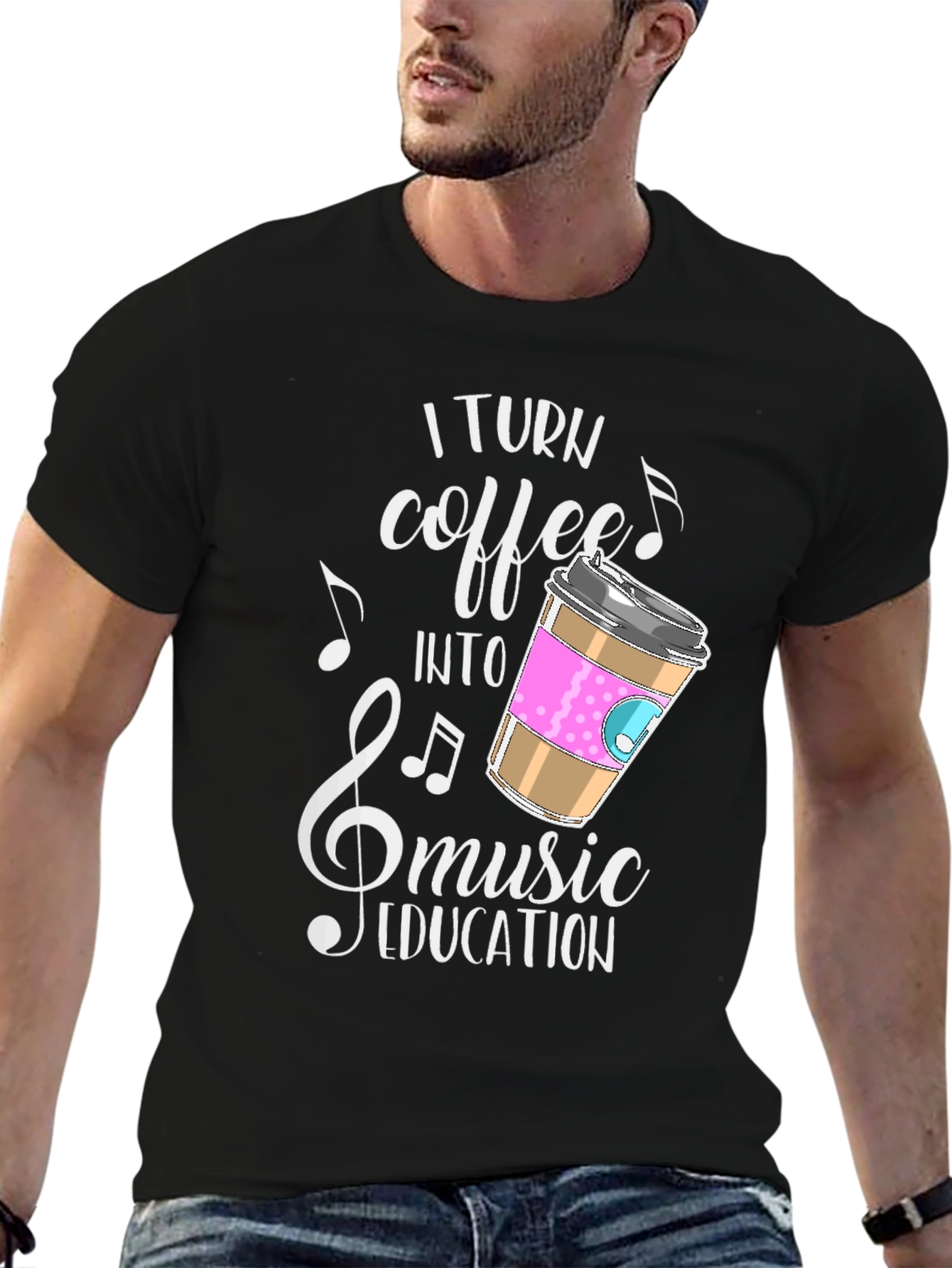 Coffee & Music Education T-Shirt