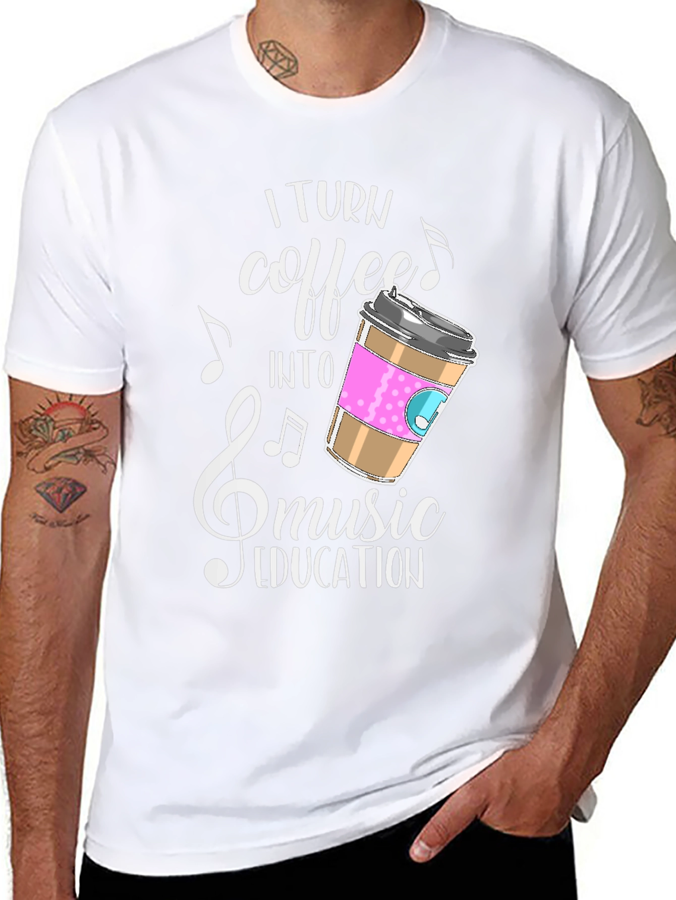 Coffee & Music Education T-Shirt