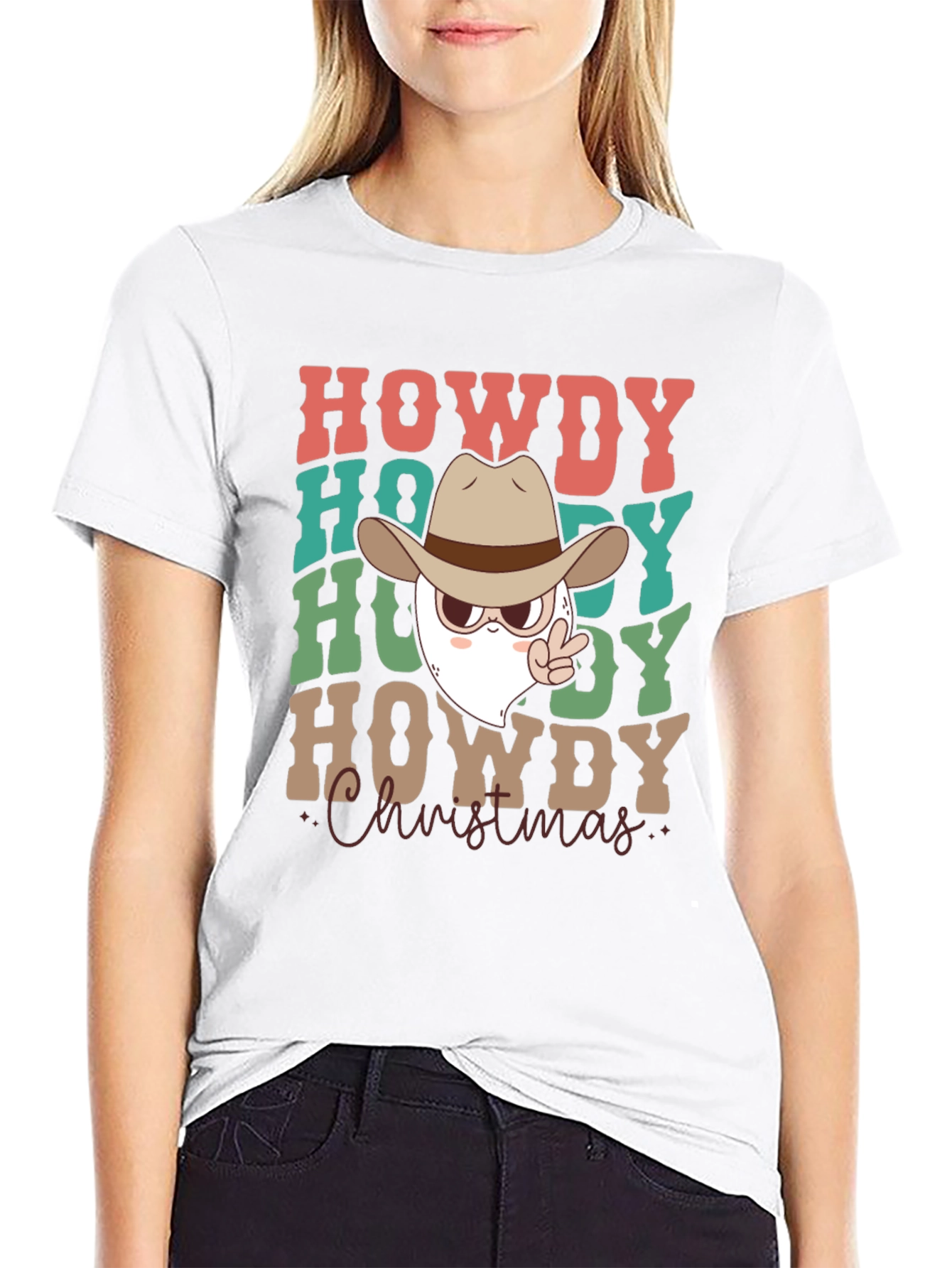 Howdy Christmas Graphic Tee