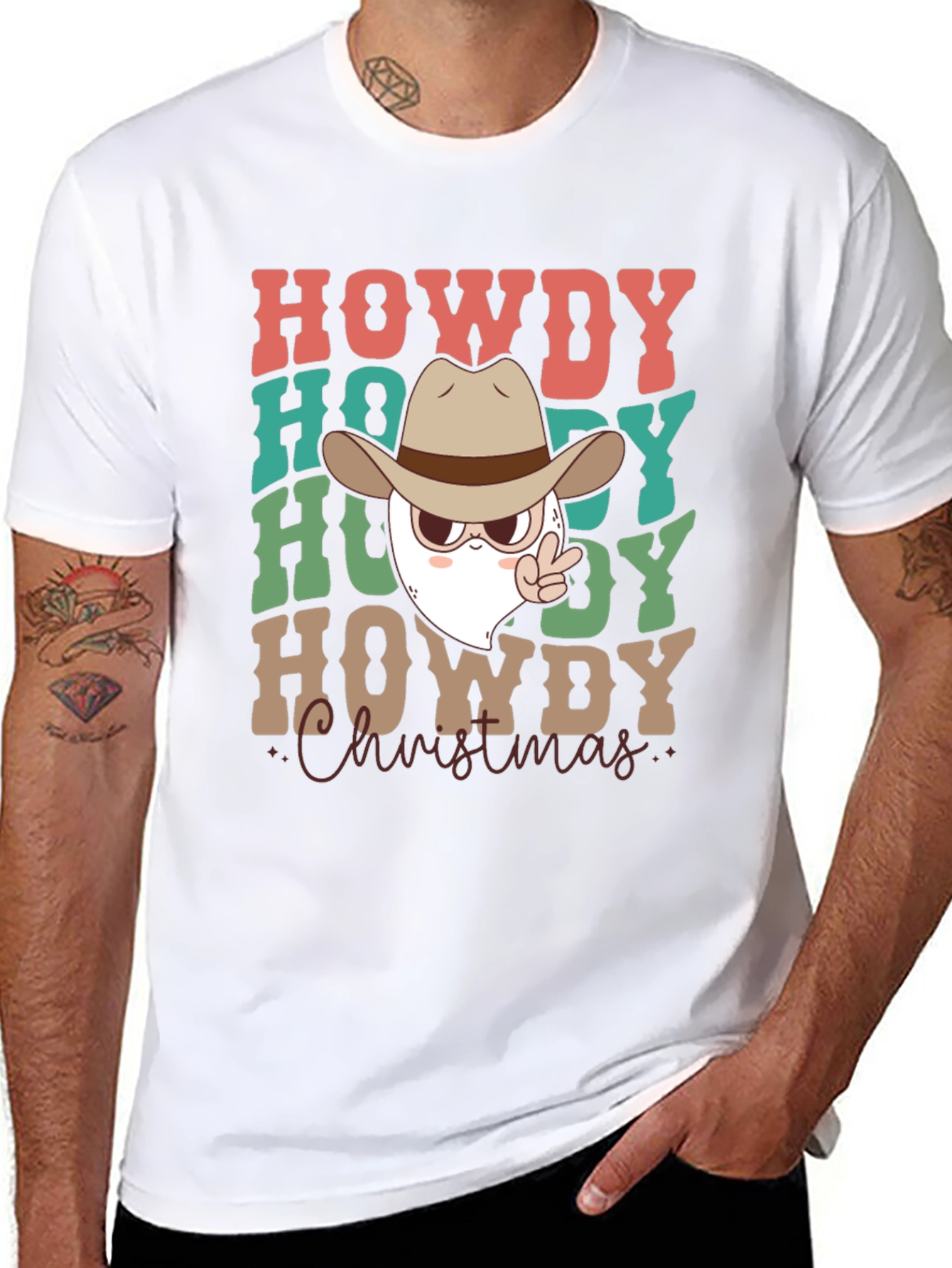 Howdy Christmas Graphic Tee