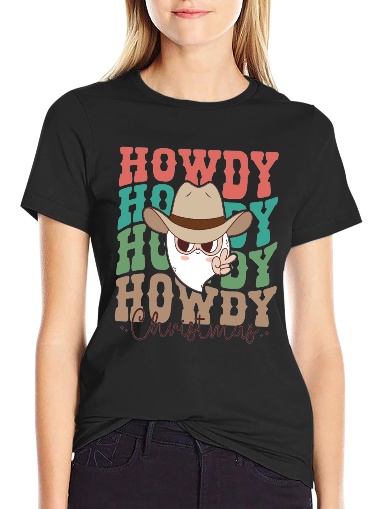 Howdy Christmas Graphic Tee
