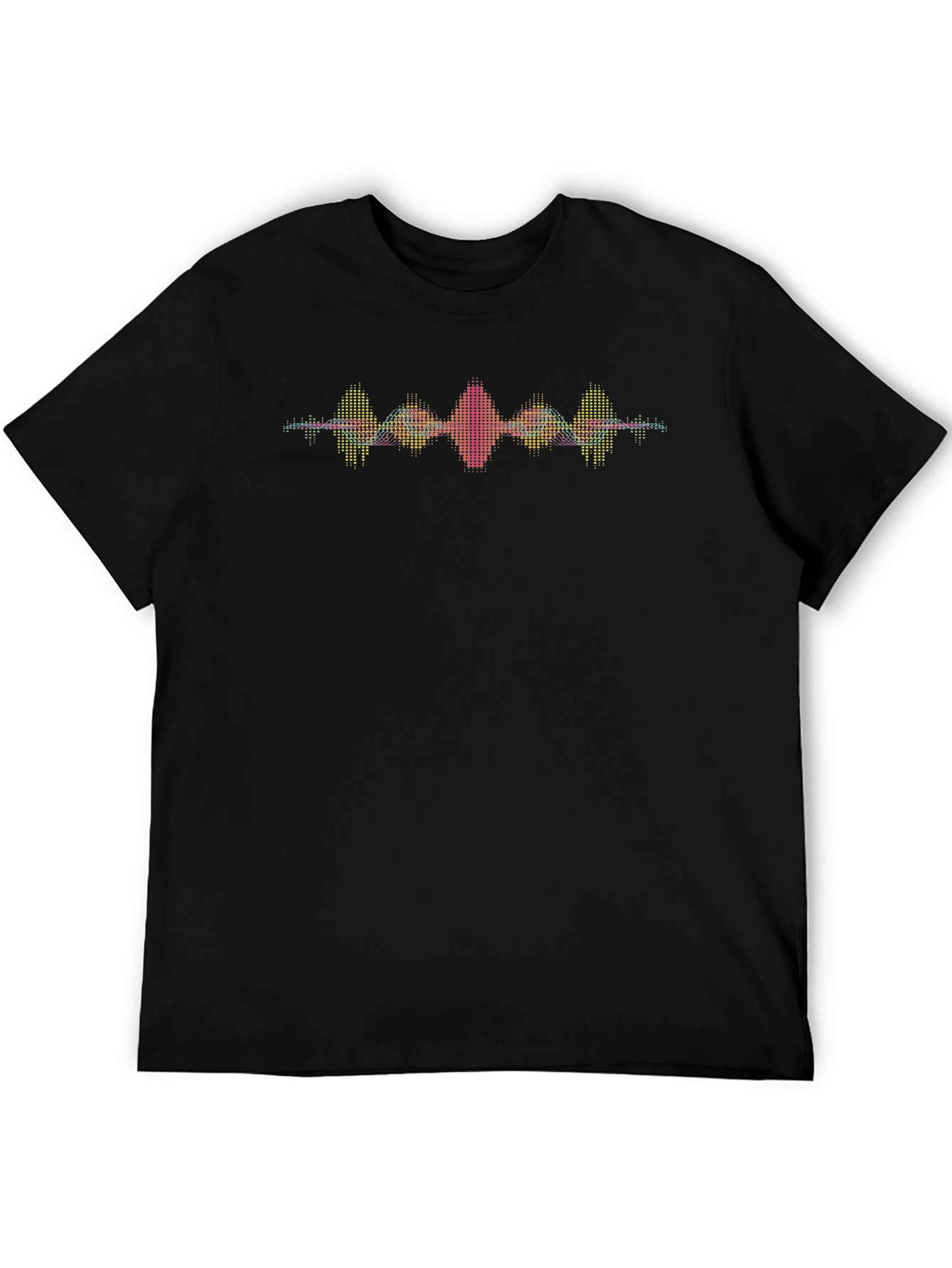 Soundwave Graphic Black T-Shirt