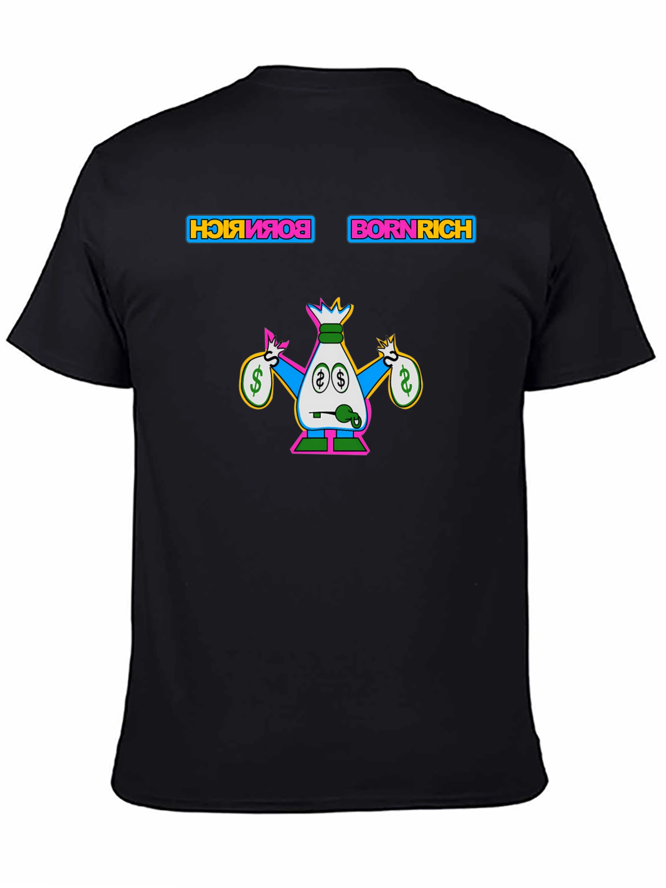Born Rich Graphic Tee - Stylish Mens T-Shirt