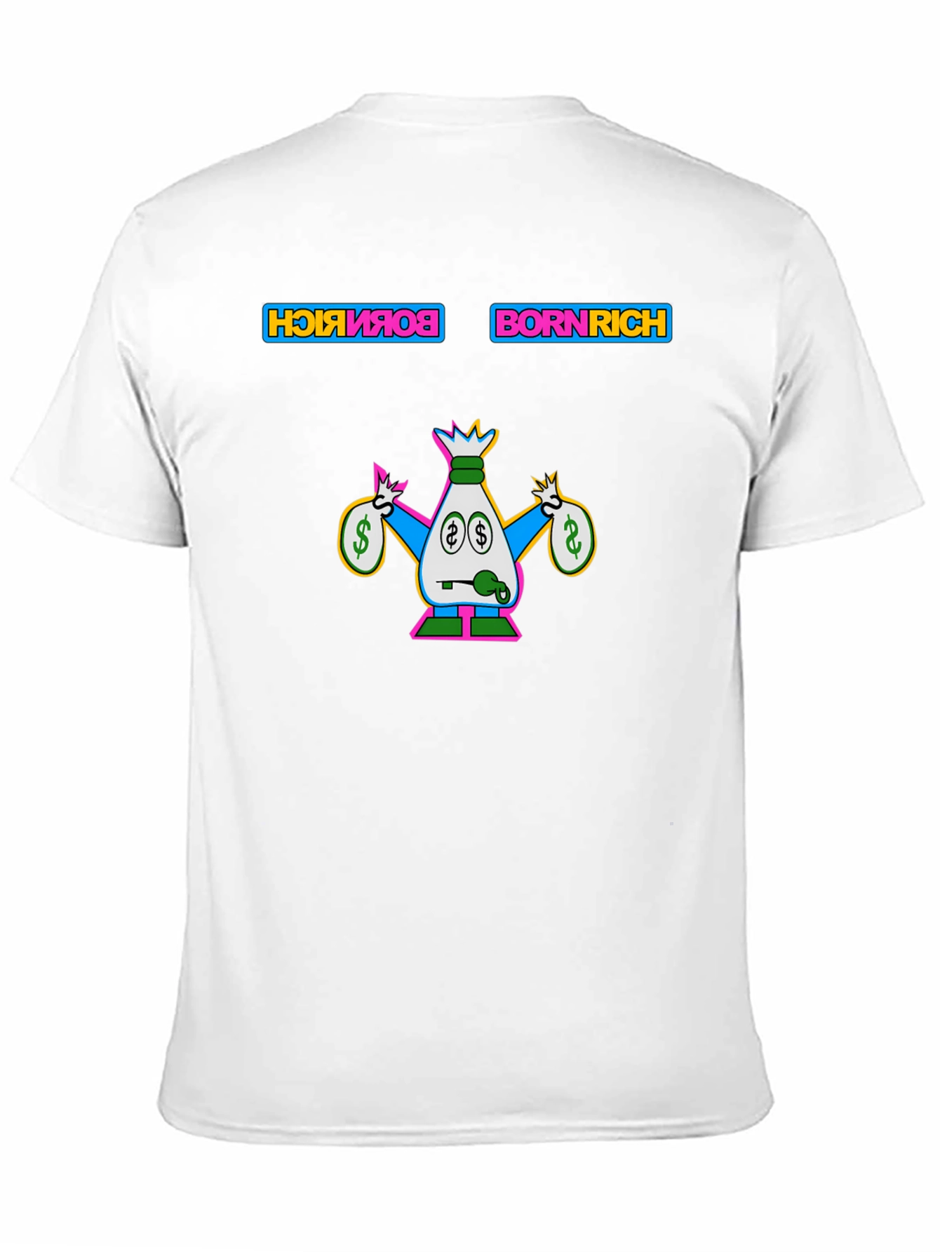 Born Rich Graphic Tee - Stylish Mens T-Shirt
